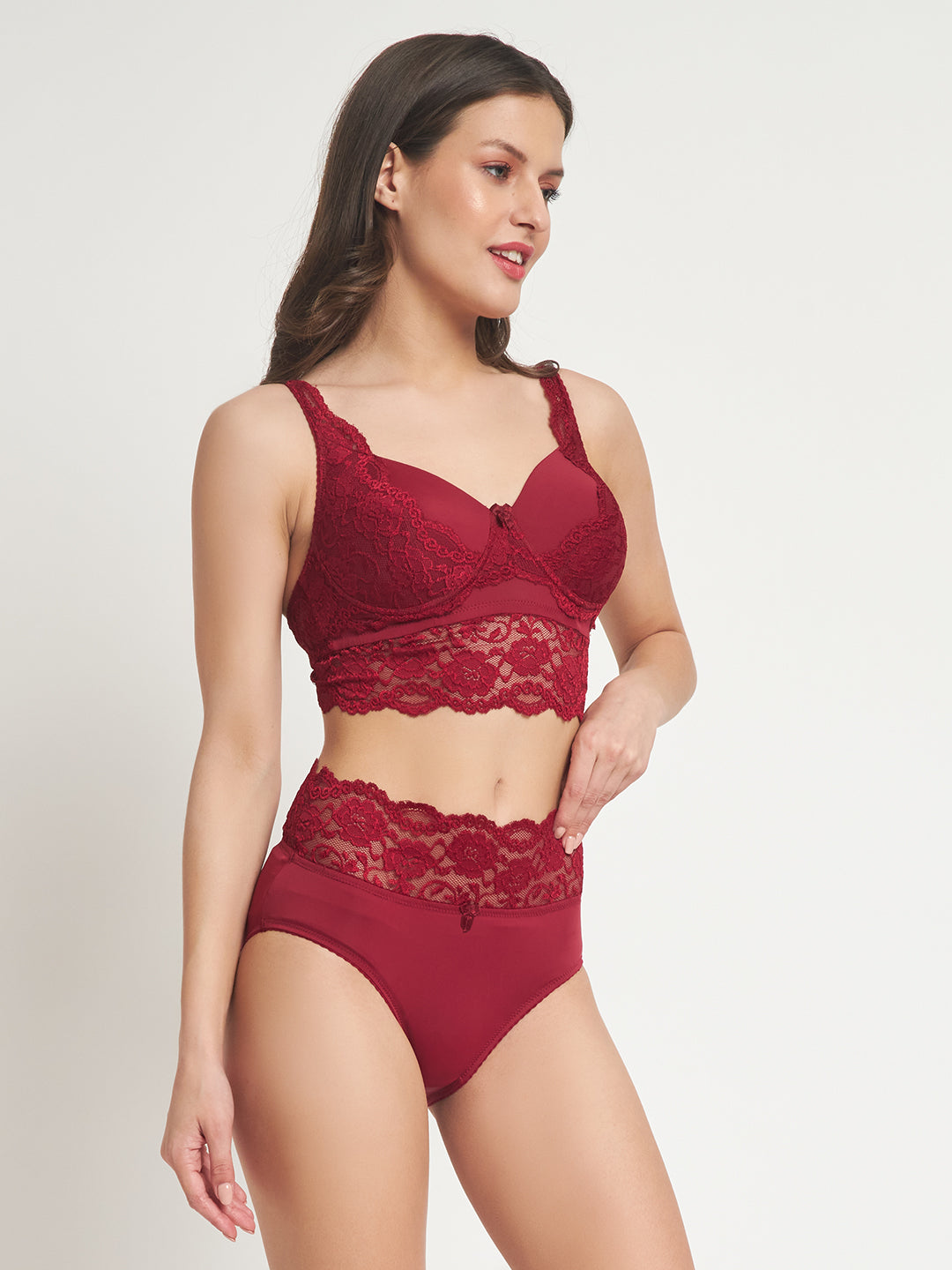 Effectinn"s Non Wired Padded Lingerie Set (1276)