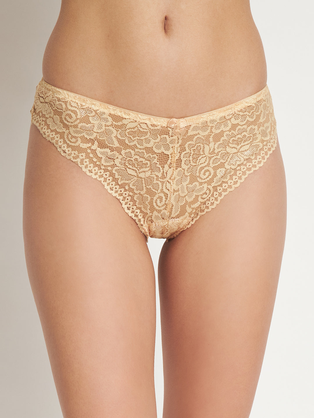 EFFECTINN'S NON PADDED LACE APSARA SET