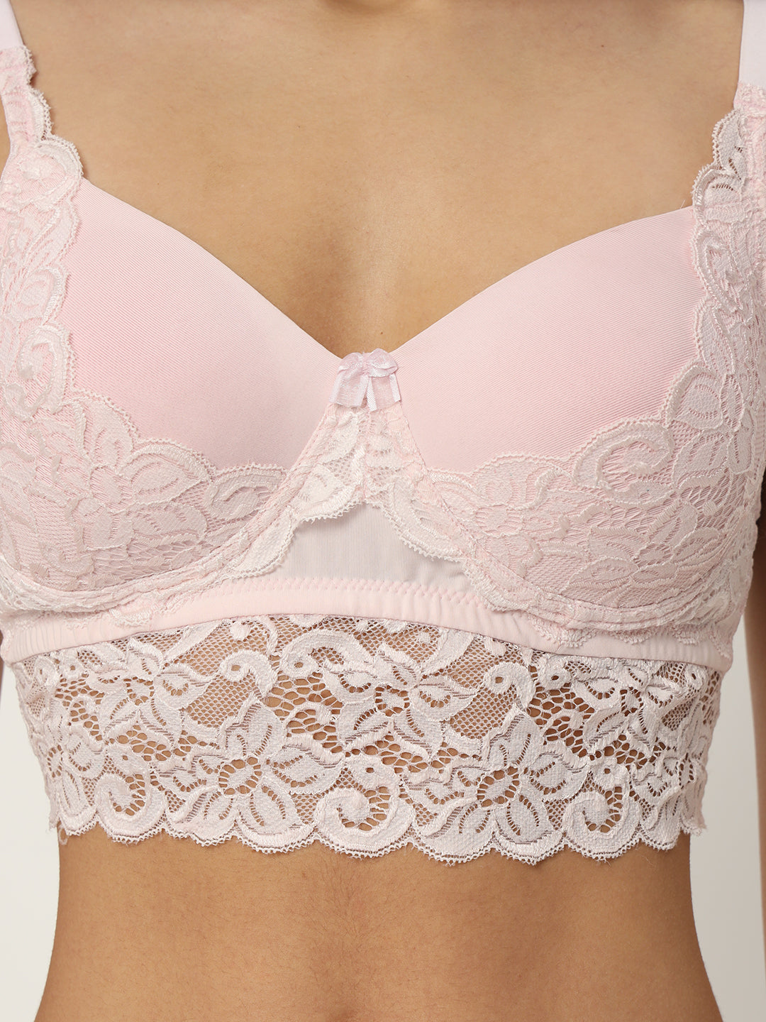 Premium Lace Bralette & Bikini Panty Set for Women | Comfortable Daily Wear Lingerie (1276)