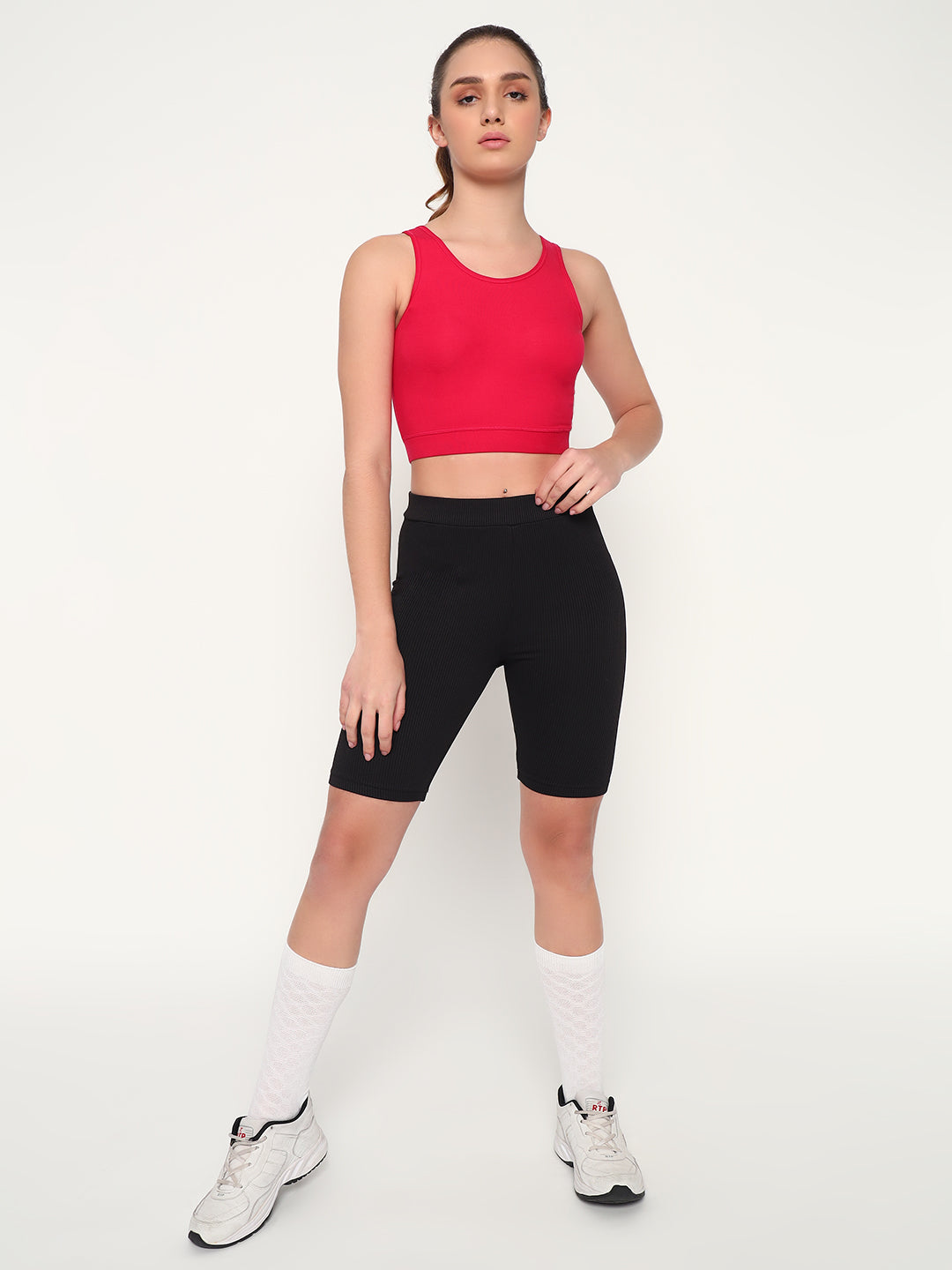 Yoga Long Line Workout Sports Bra 1210