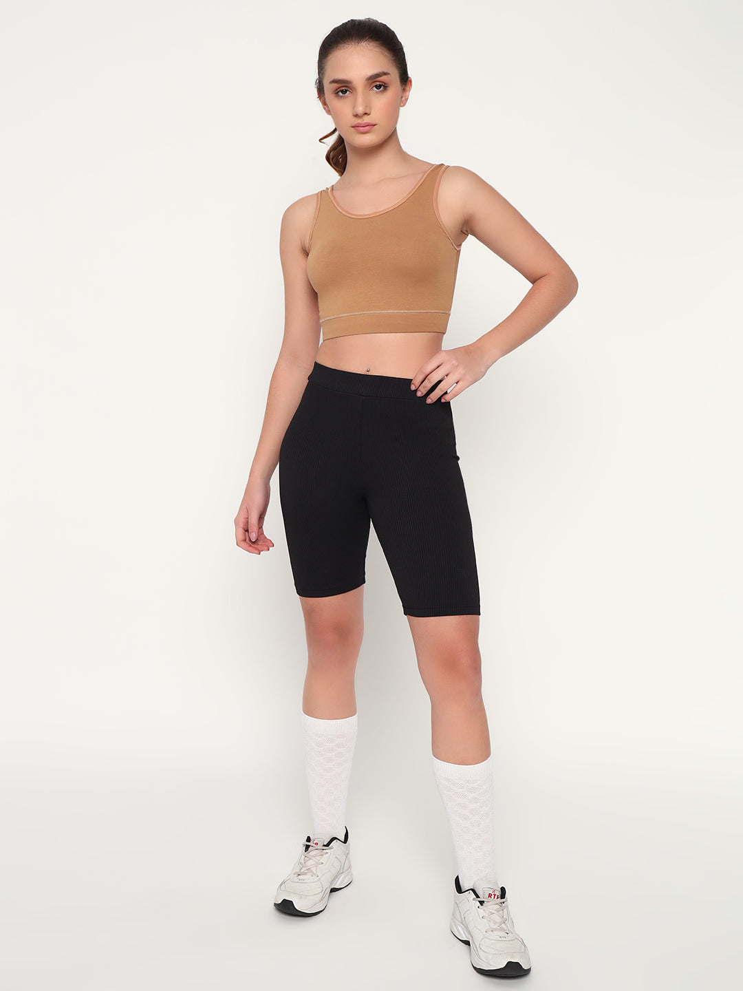 Yoga Long Line Workout Sports Bra 1210