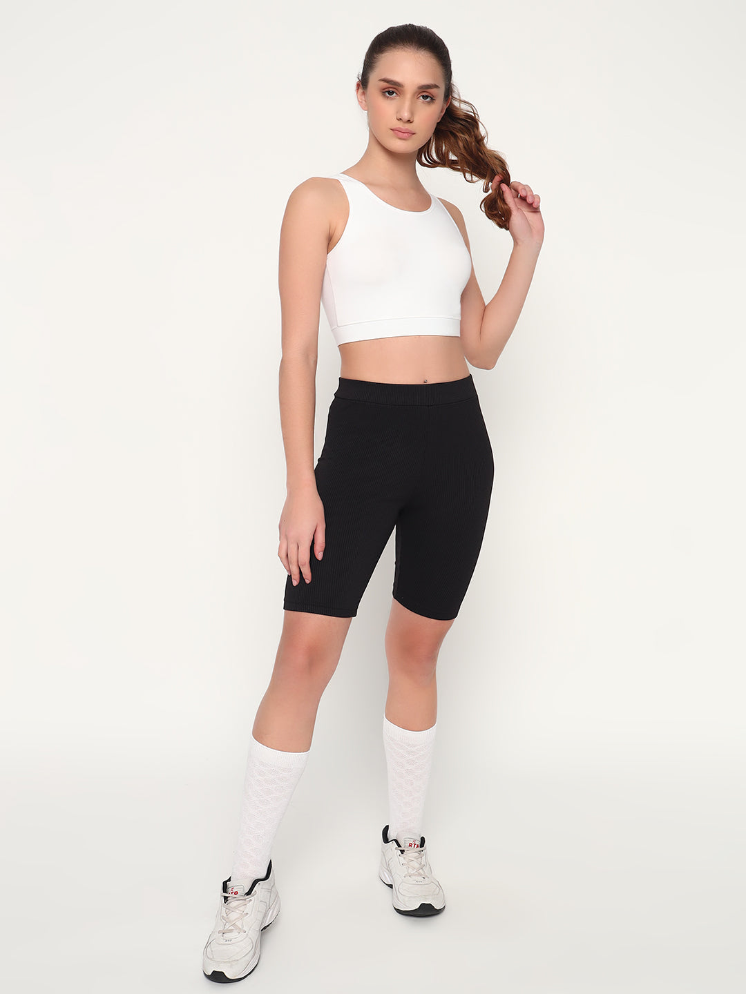 Yoga Long Line Workout Sports Bra 1210