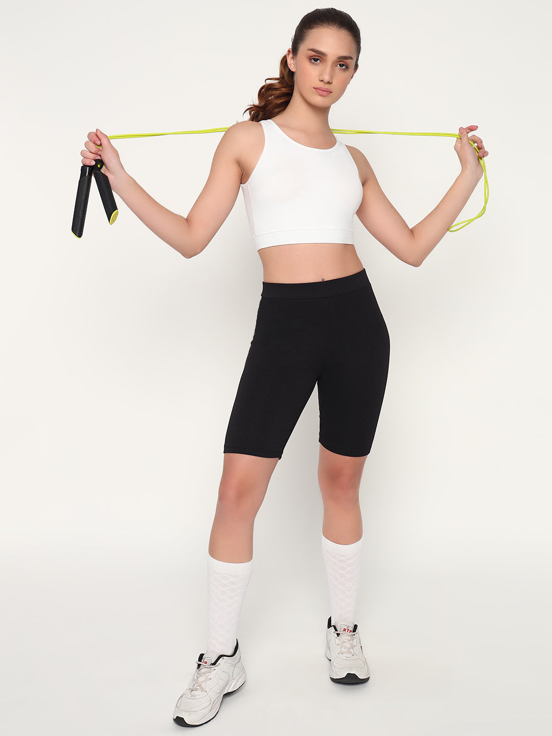 Yoga Long Line Workout Sports Bra 1210