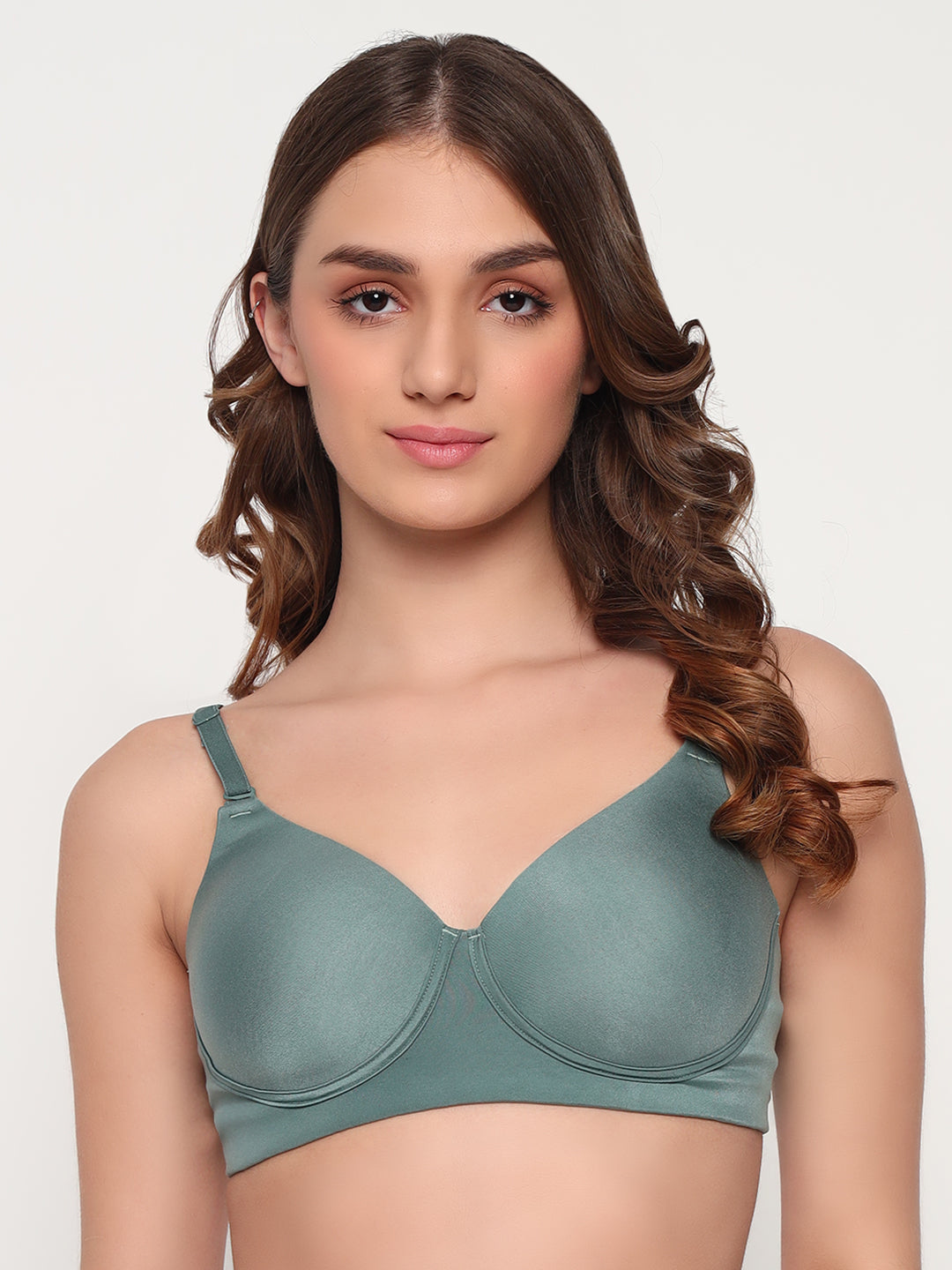 Seamless Ultra Smoothening Invisi Padded Wire free Full Coverage T-Shirt Bra (ALICE)