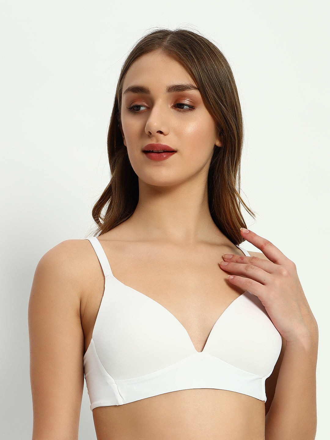 Woman Bralette Padded Bra With Double Hook