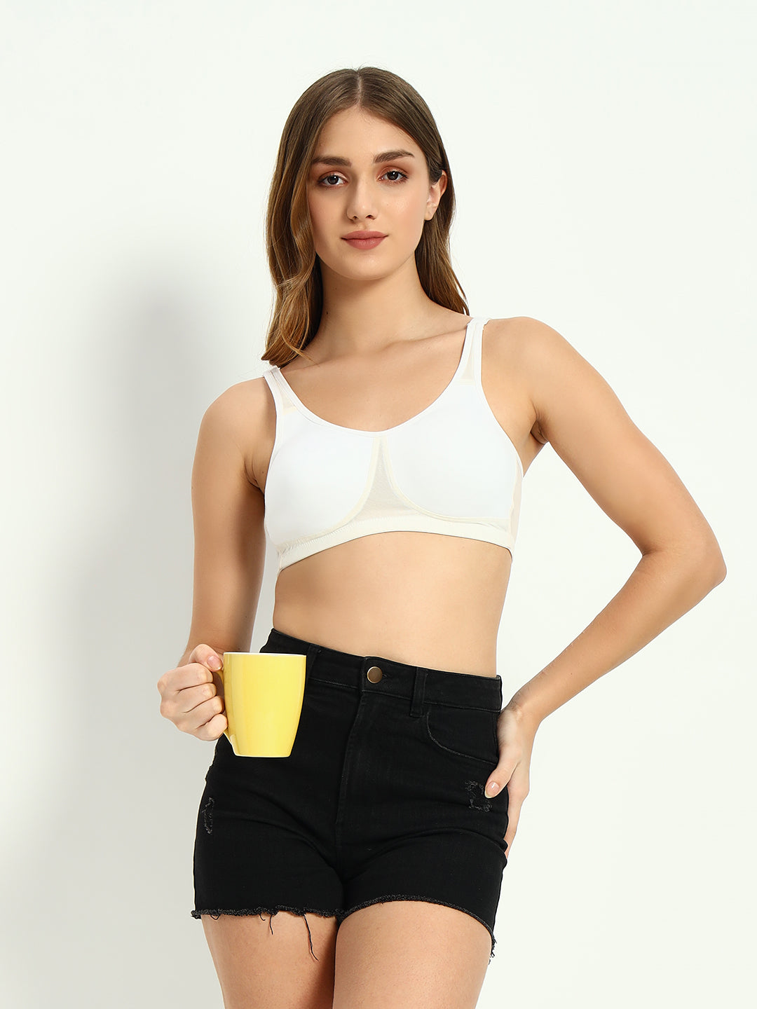 Effectinn's Non-Padded, Wirefree Perfect Fit with side Net Minimizer (Olivia)