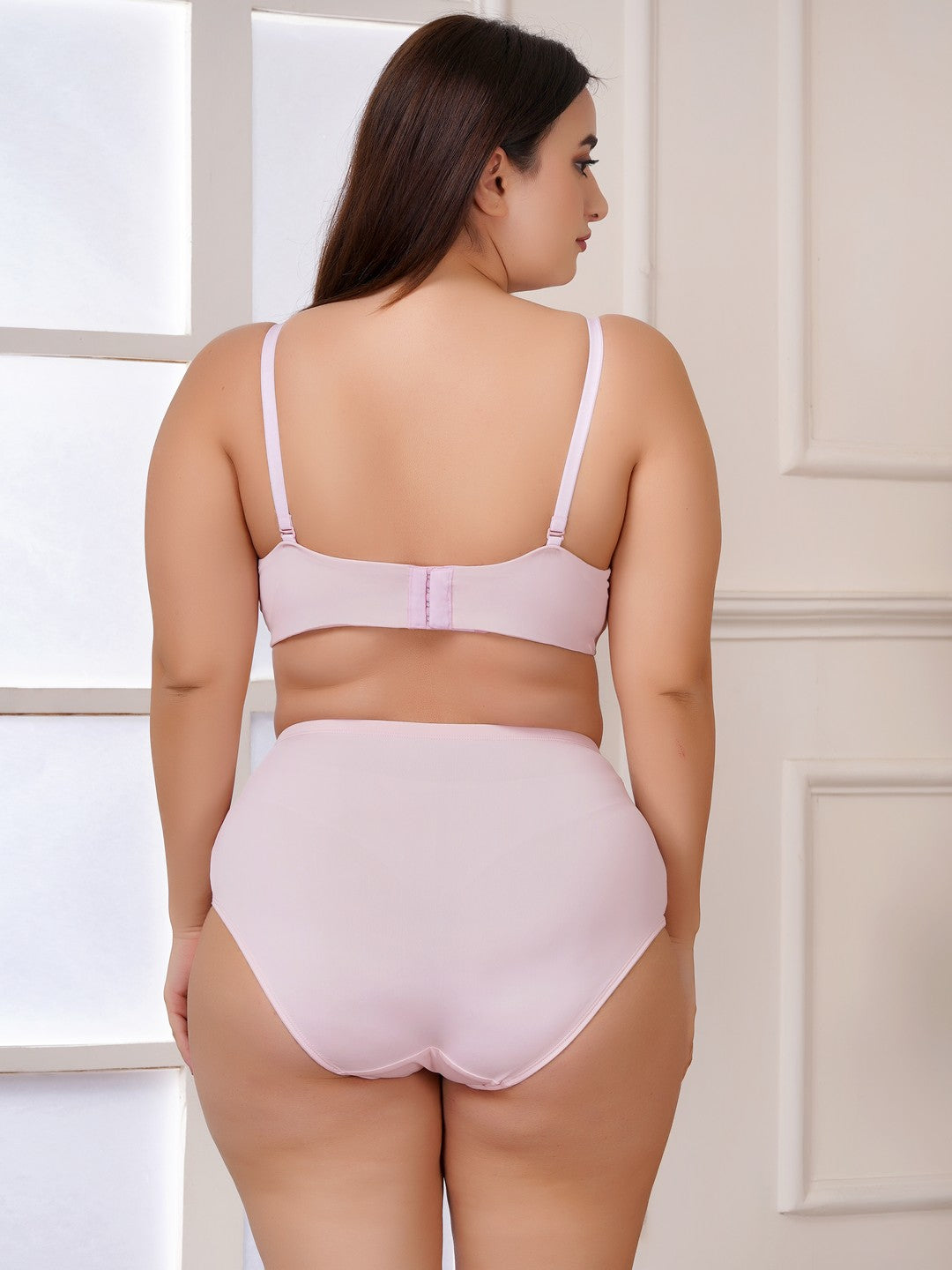 Effectinn Lingerie Curve Confidence Demi Cup Bra & High-Waist Panty Set (DASY SET)