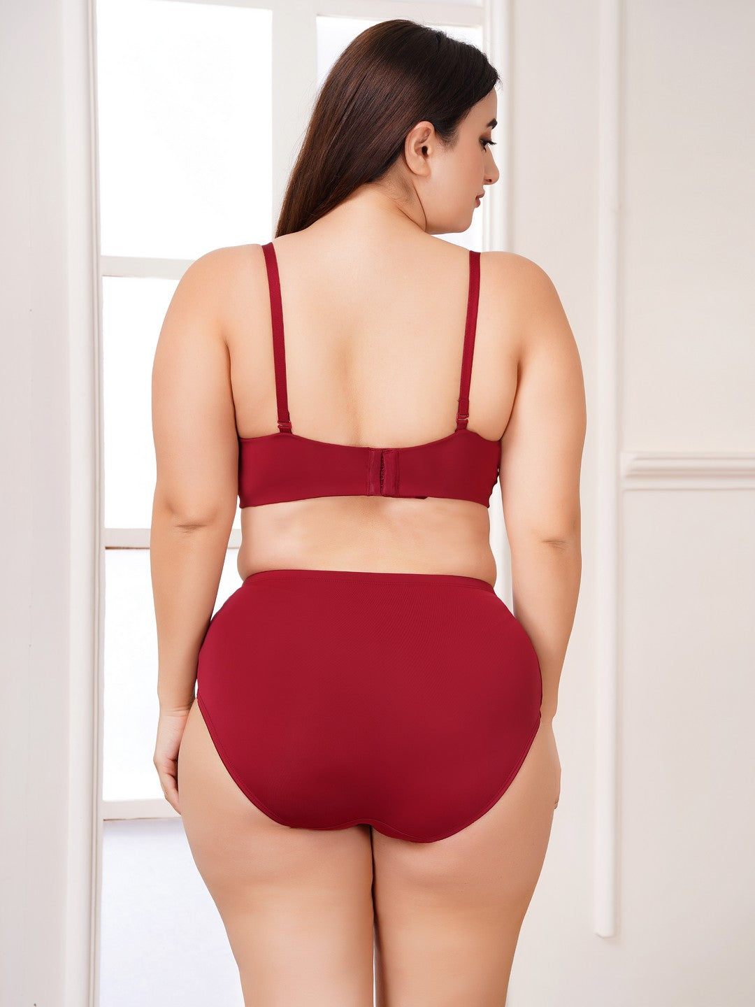 Effectinn Lingerie Curve Confidence Demi Cup Bra & High-Waist Panty Set (DASY SET)