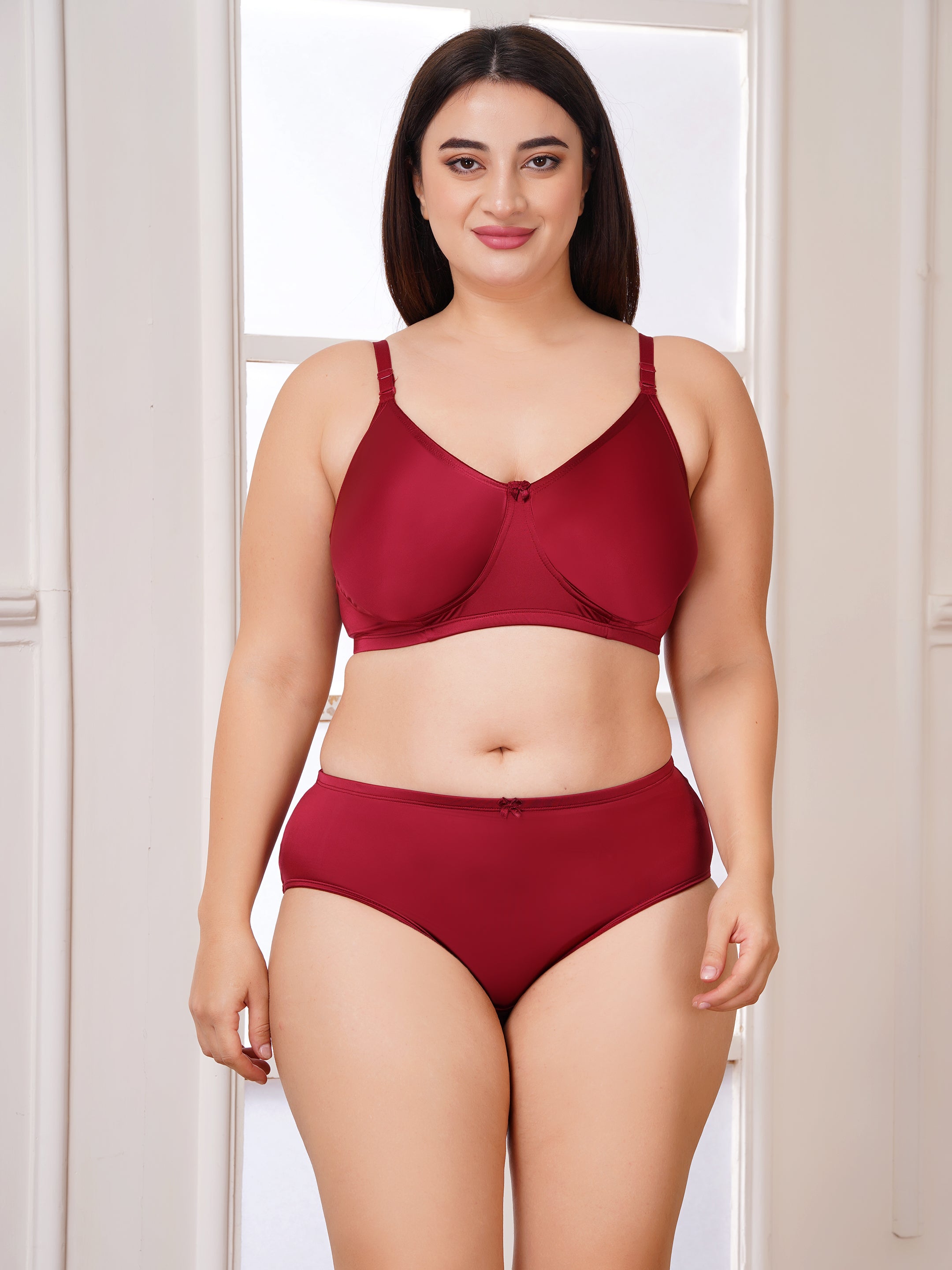 Effectinn"s Non Padded Glossy Lingerie Set (Shining Set) (Copy)