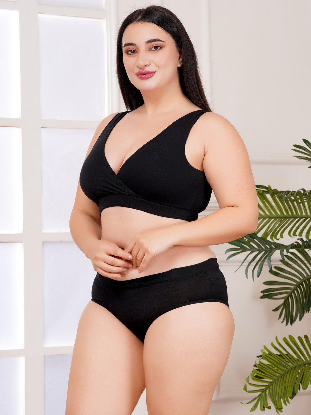 ComfortCare Seamless Wire-Free Nursing Bra & Panty Set (ZALEENA SET)