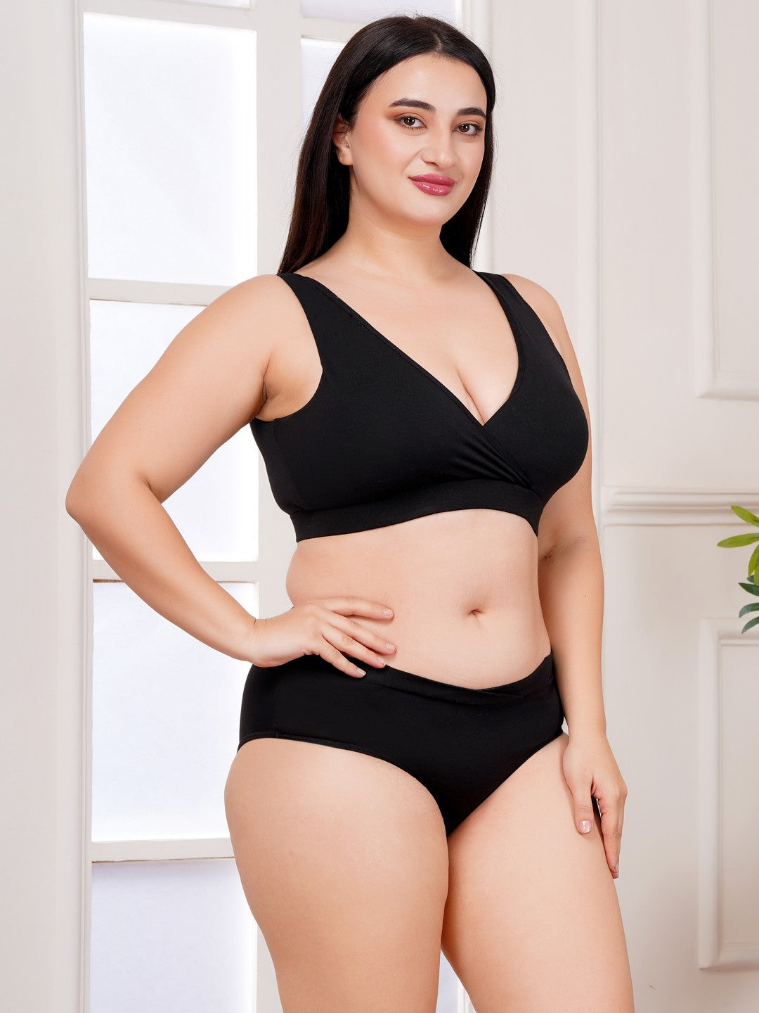 ComfortCare Seamless Wire-Free Nursing Bra & Panty Set (ZALEENA SET)