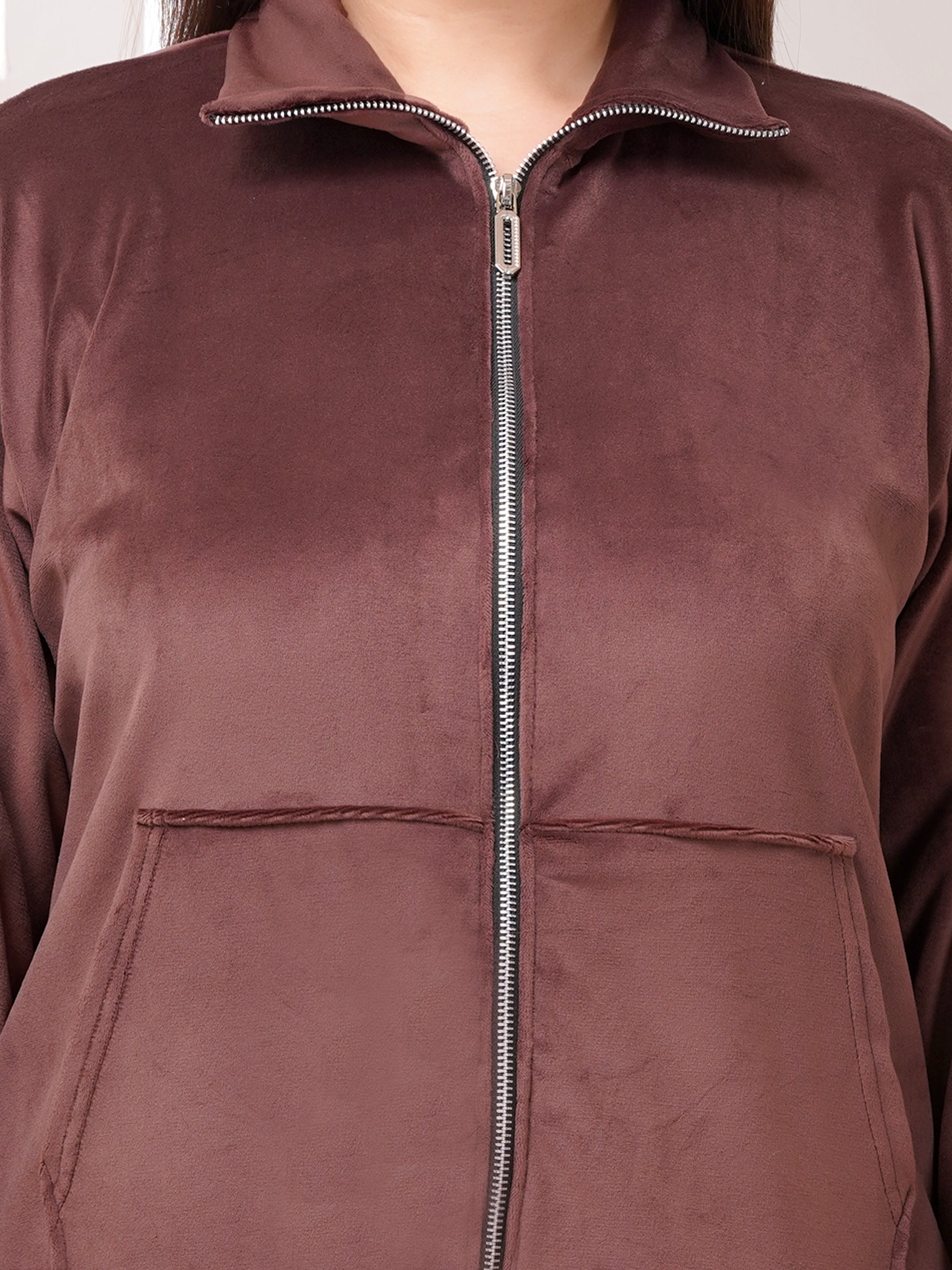 Luxury Winter Fleece Co-ord Set | Zip-Front Jacket & Relaxed Joggers