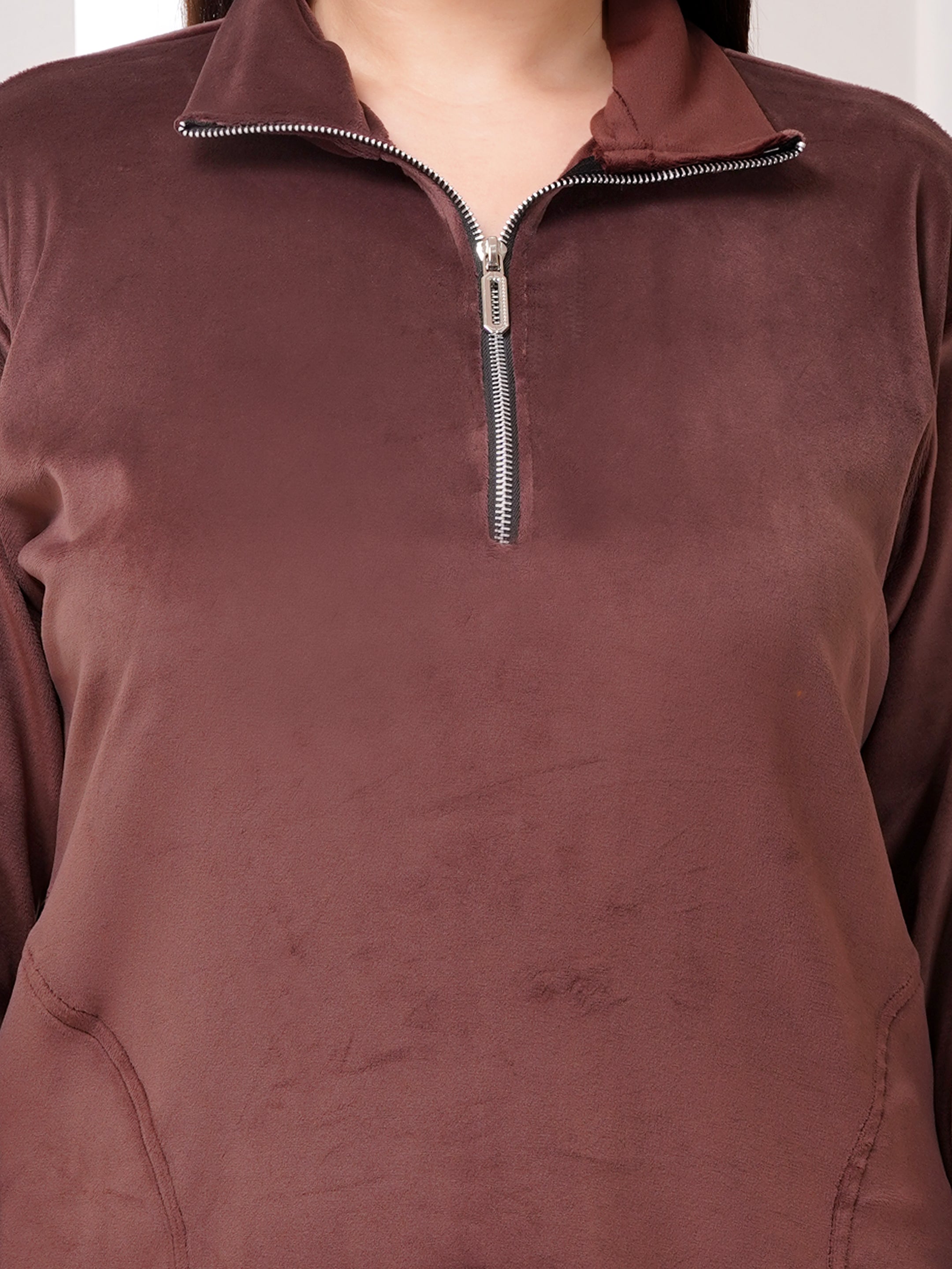 Luxury Winter Fleece Co-ord Set | Zip-Front Jacket & Relaxed Joggers