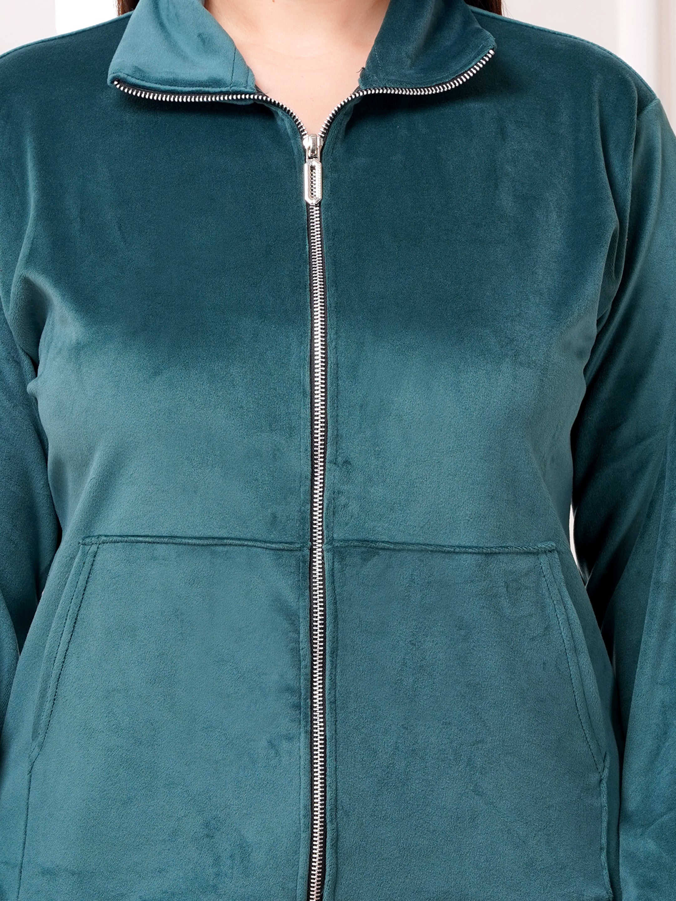 Luxury Winter Fleece Co-ord Set | Zip-Front Jacket & Relaxed Joggers