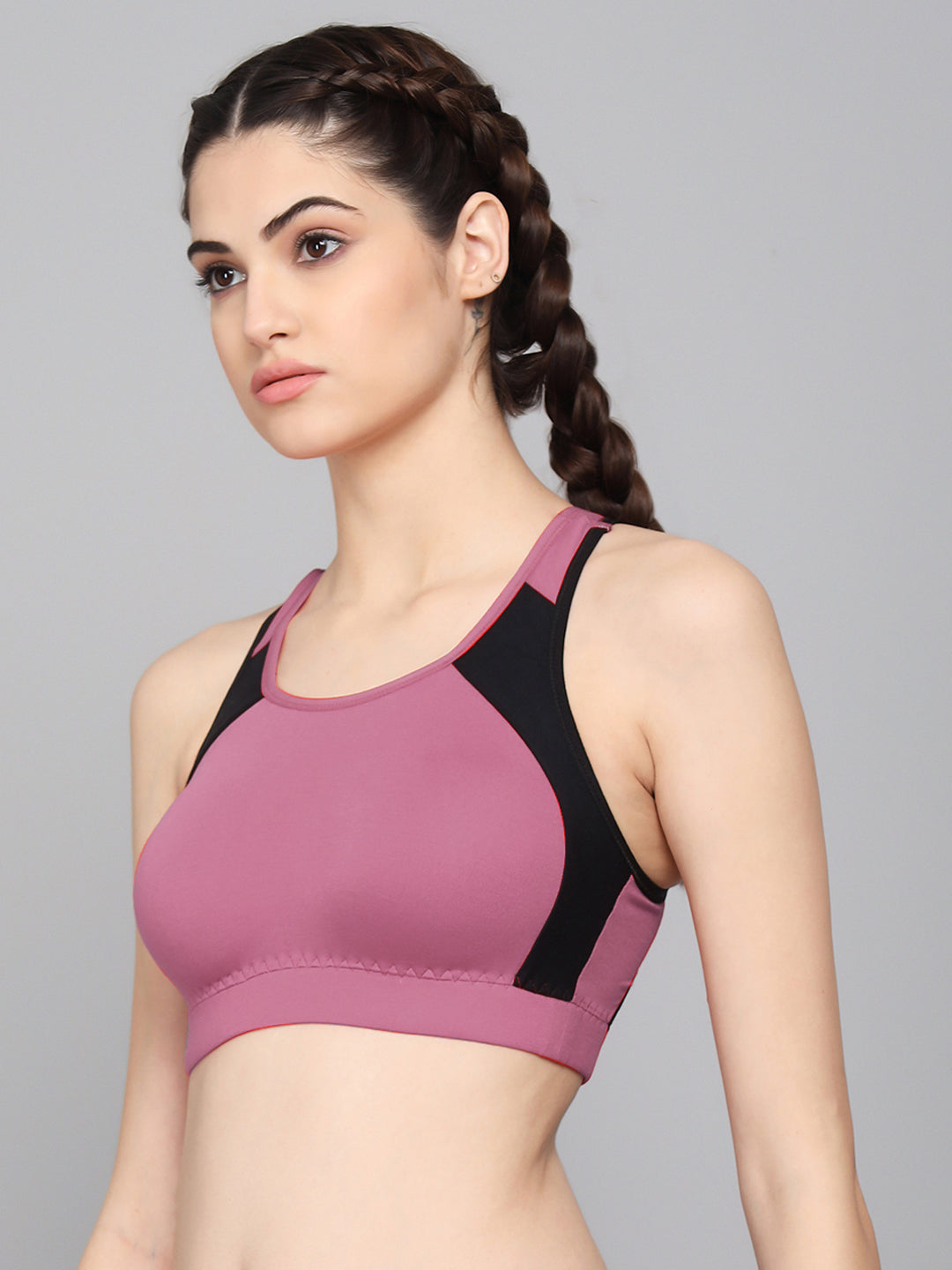 FlexFit Non-Padded Sports Bra 1201(EROSE)