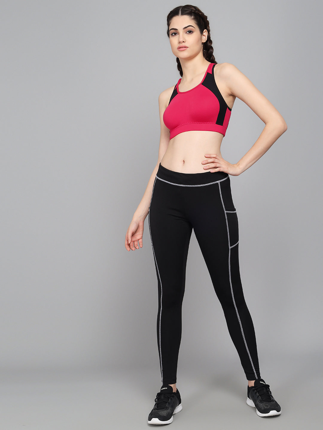 FlexFit Non-Padded Sports Bra 1201(EROSE)