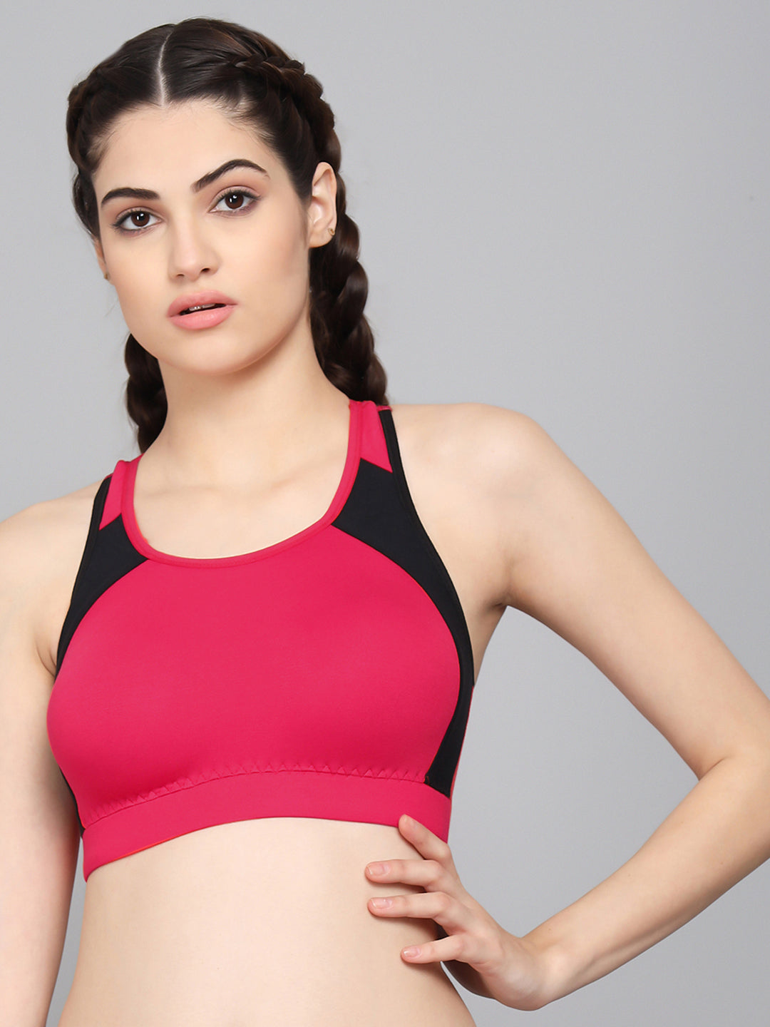 FlexFit Non-Padded Sports Bra 1201(EROSE)
