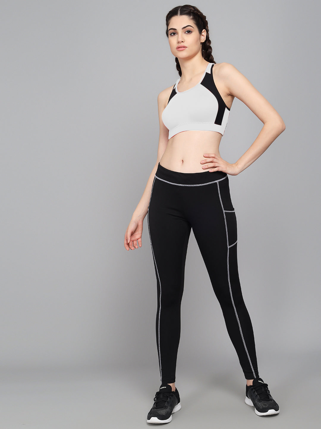 FlexFit Non-Padded Sports Bra 1201(EROSE)