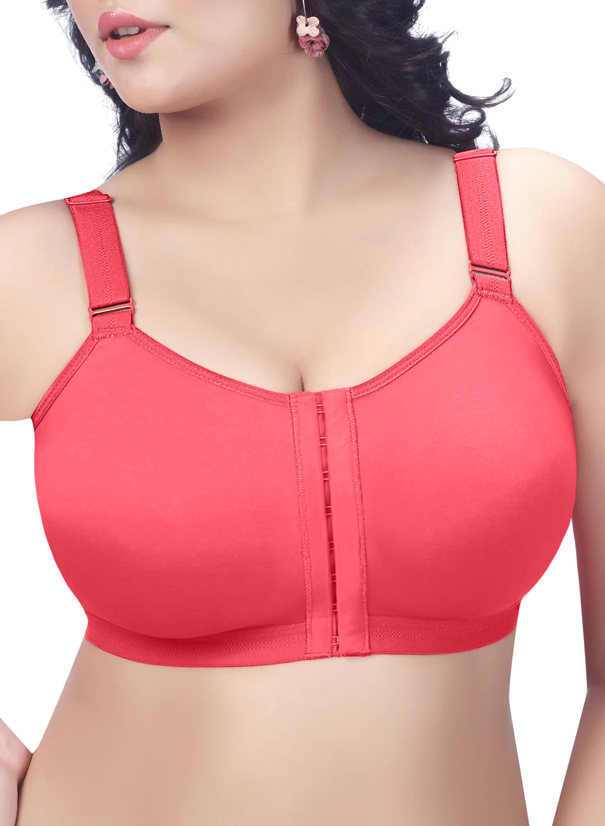 EFFECTINN'S FRONT OPEN BRA(SCARLETE F-O-BRA)