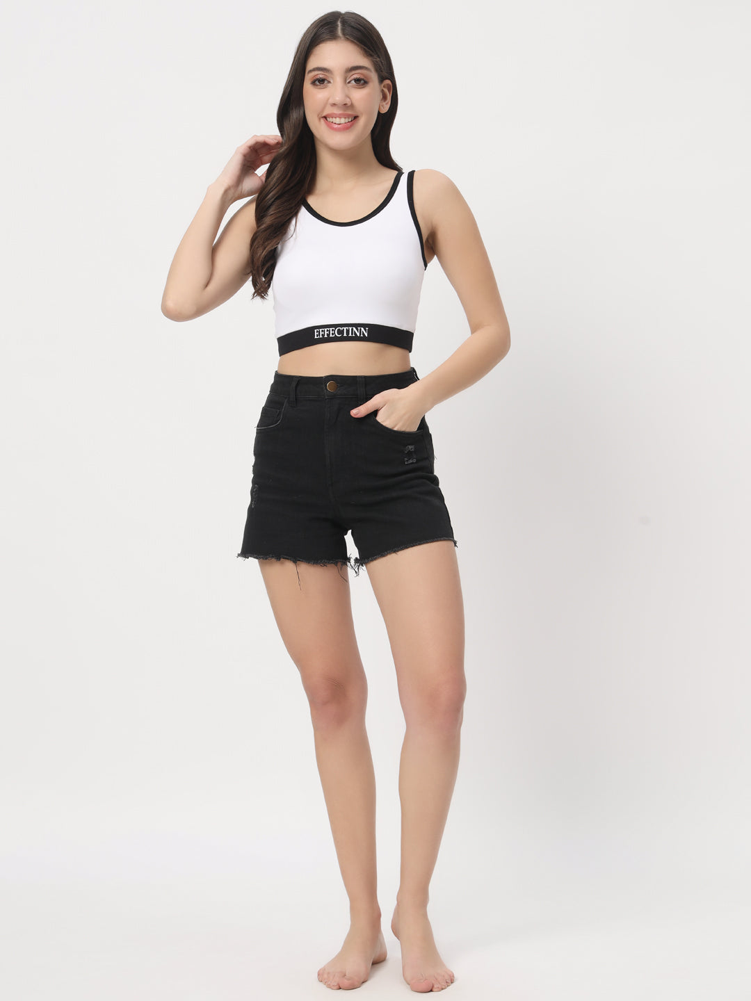 EFFECTINN'S Non Padded Sports Bra 1210