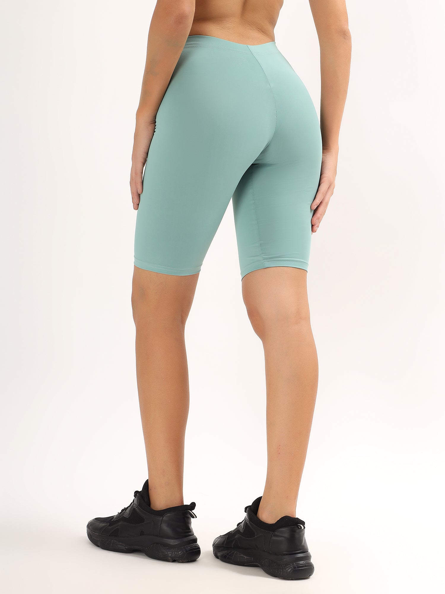 Effectinn's Cotton Spandex Medium Waist Outer Elastic Cycling Shorts -CS001 (Copy)
