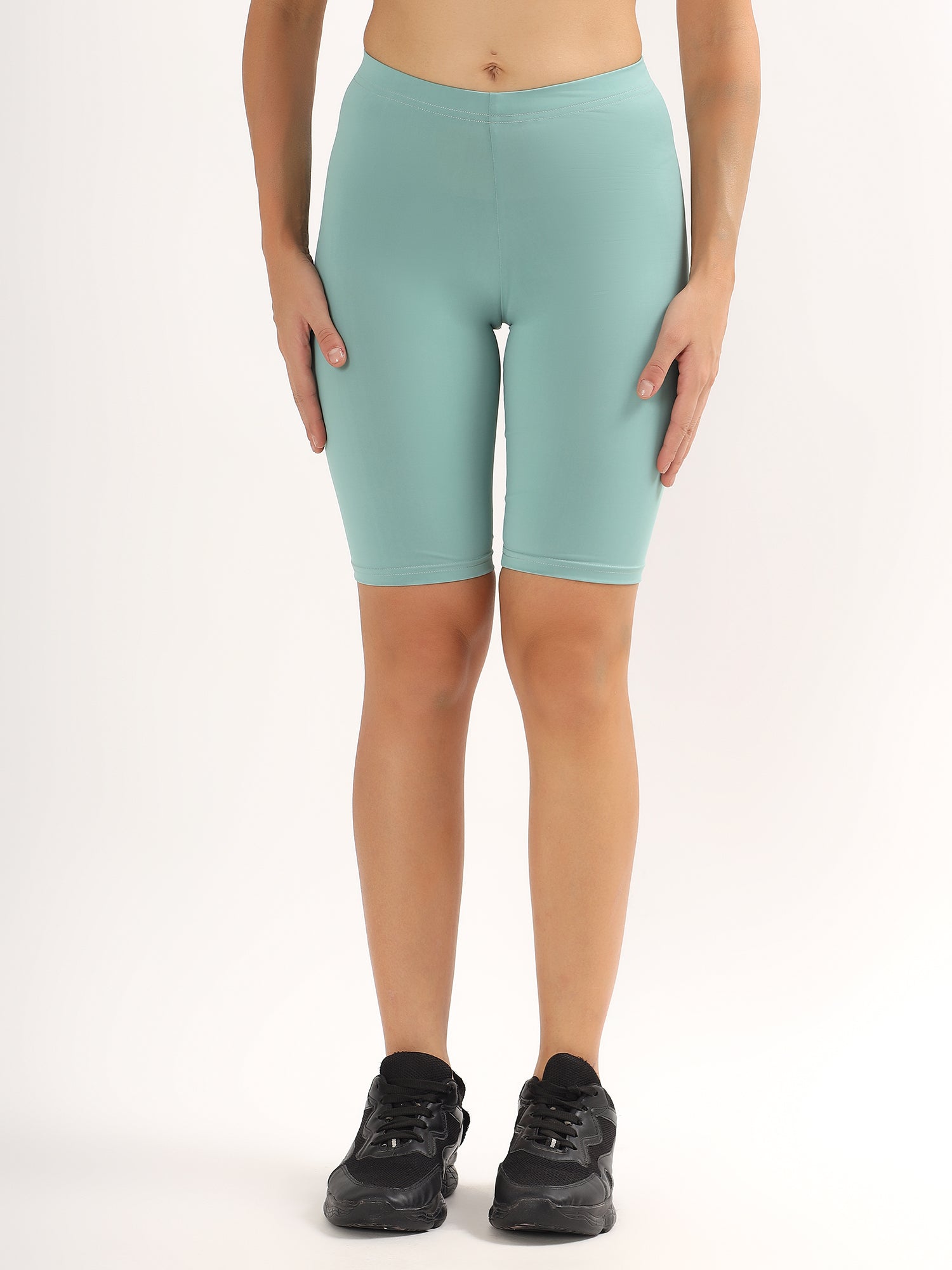 Effectinn's Cotton Spandex Medium Waist Outer Elastic Cycling Shorts -CS001 (Copy)
