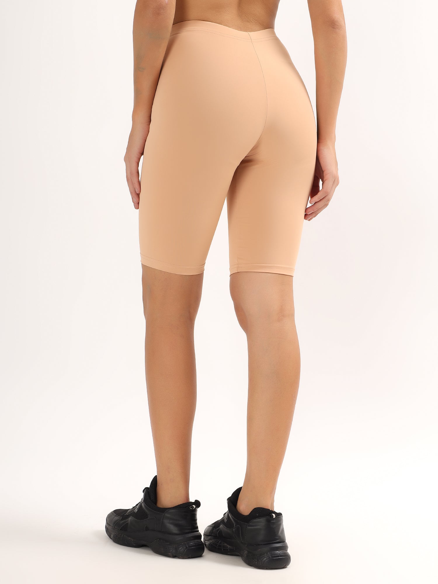Effectinn's Cotton Spandex Medium Waist Outer Elastic Cycling Shorts -CS001 (Copy)