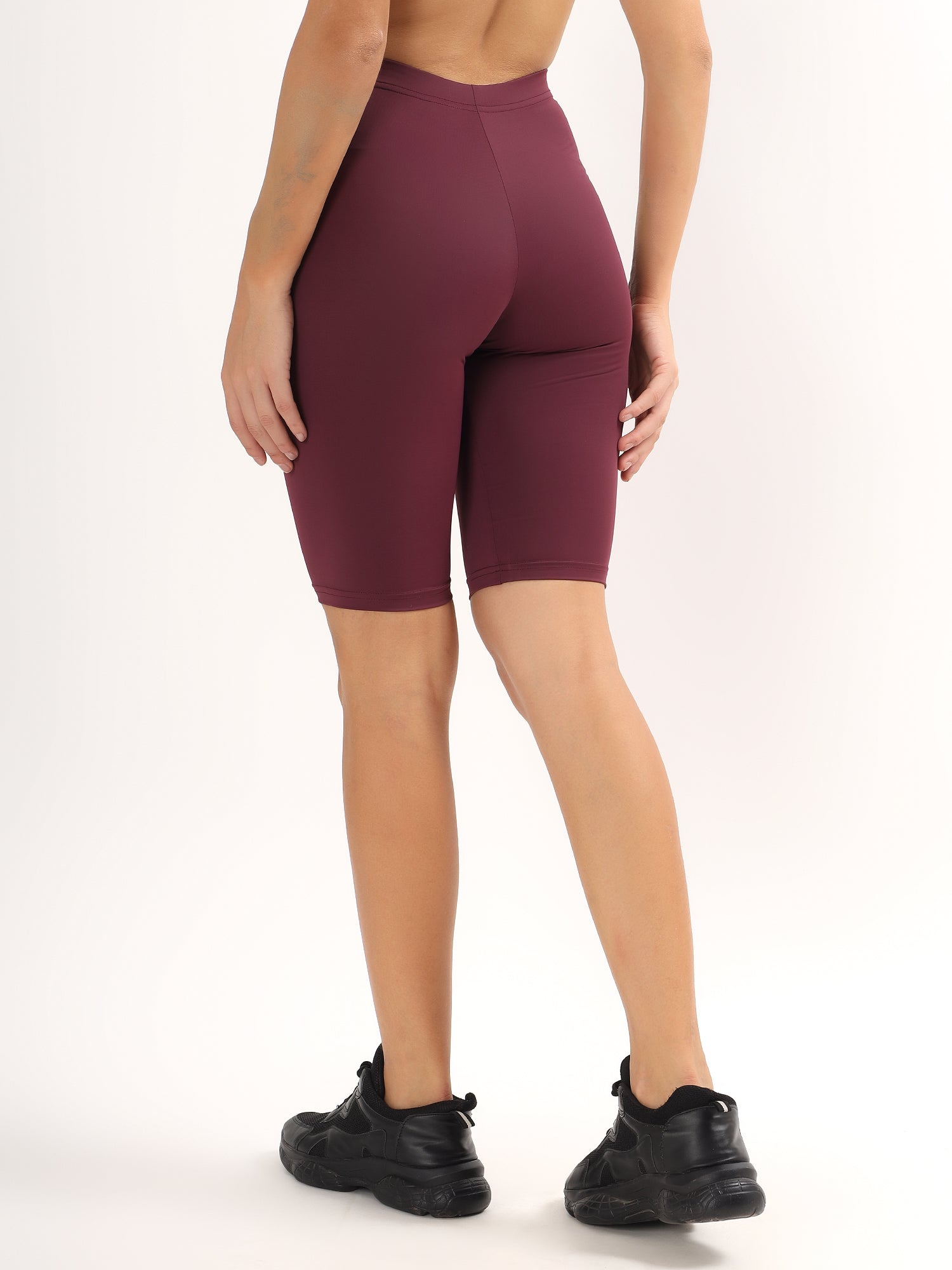 Effectinn's Cotton Spandex Medium Waist Outer Elastic Cycling Shorts -CS001 (Copy)