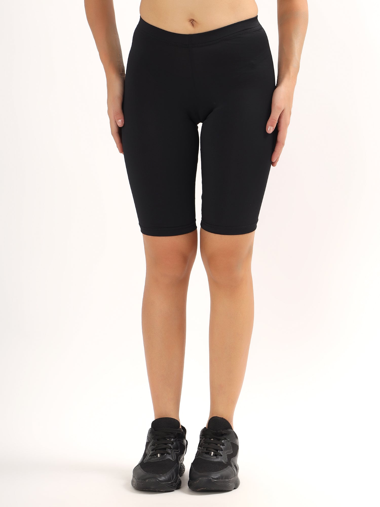 Effectinn's Cotton Spandex Medium Waist Outer Elastic Cycling Shorts -CS001 (Copy)