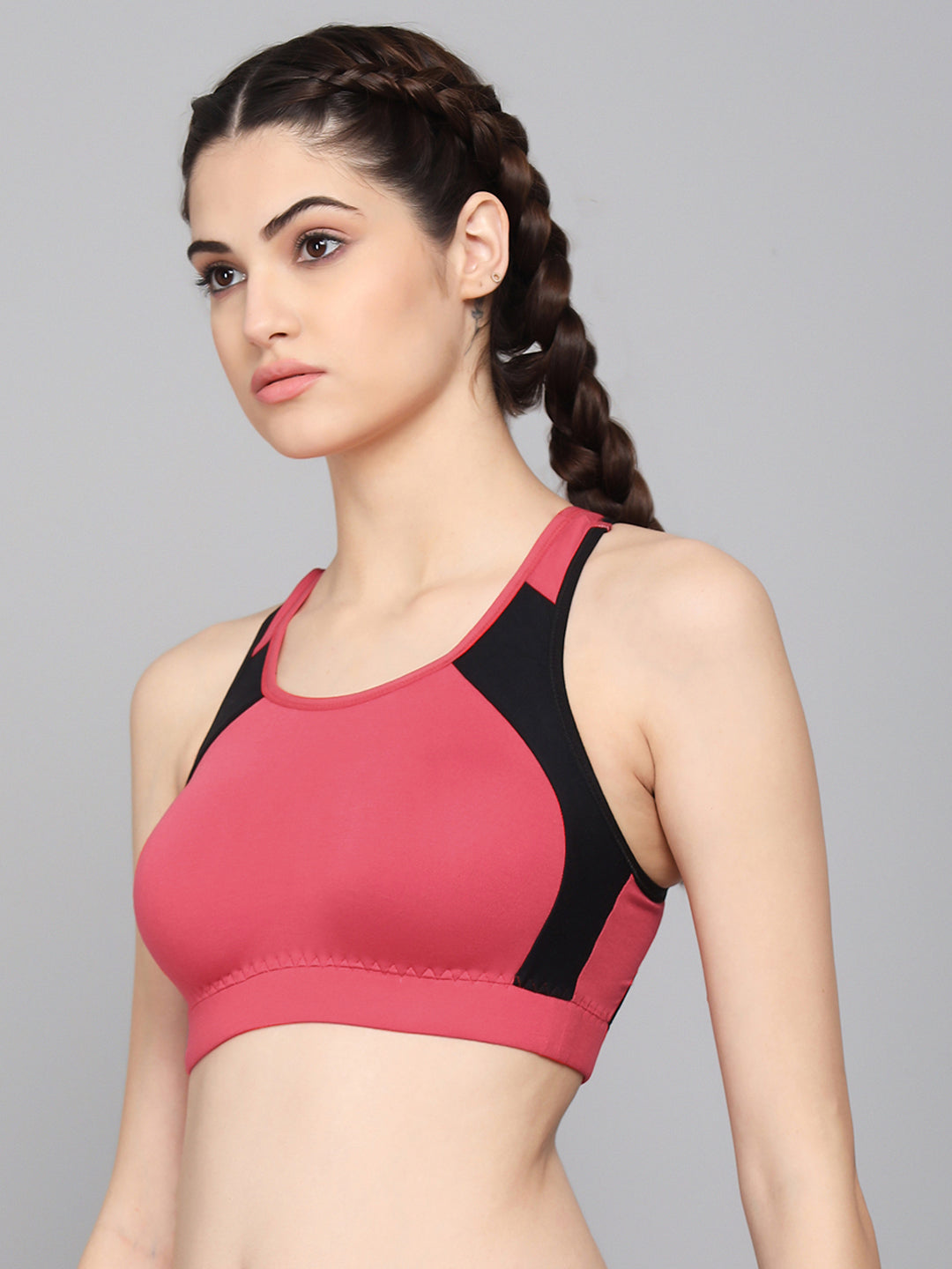 FlexFit Non-Padded Sports Bra  1201 (GAJRI)