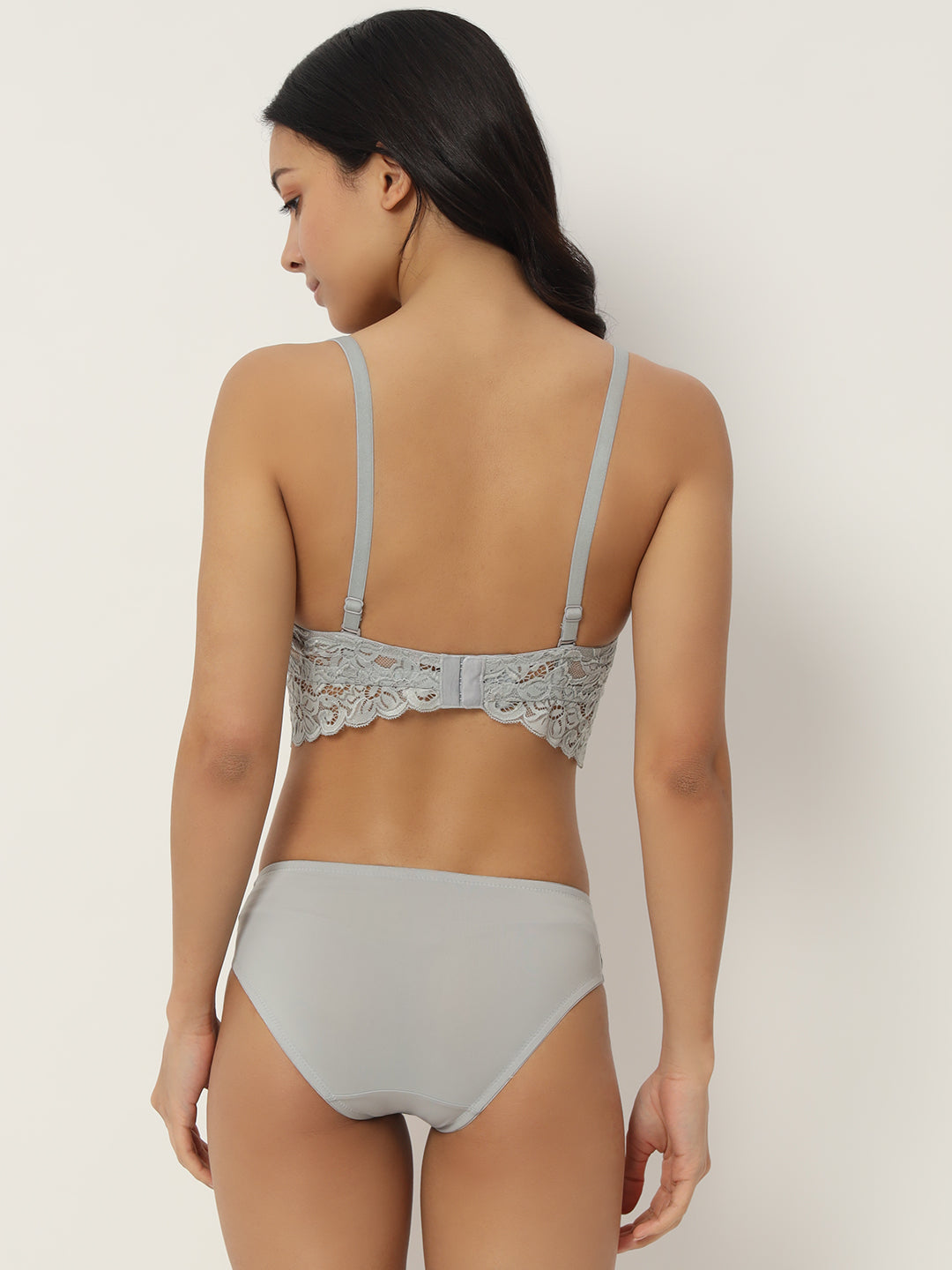 Premium Lace Bralette & Bikini Panty Set for Women | Comfortable Daily Wear Lingerie (1276)