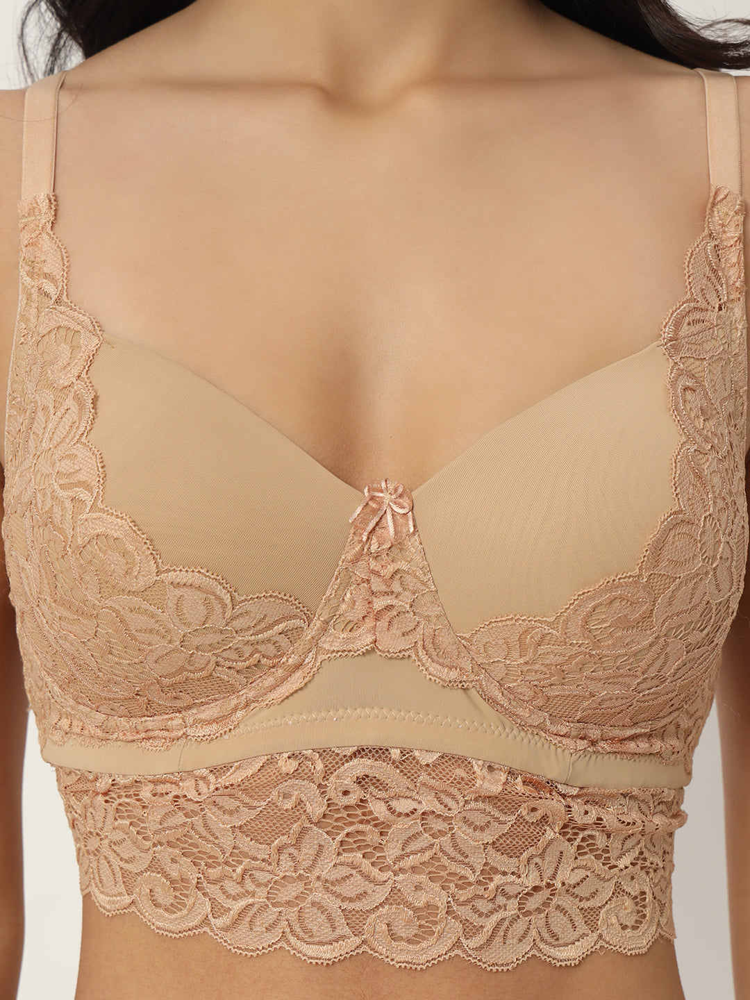 Effectinn"s Padded Lingerie Set (1276-NUDE)