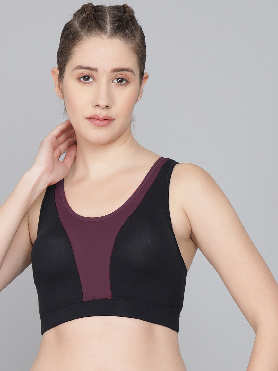 Viranaari Sports Bra 1261 (WINE)