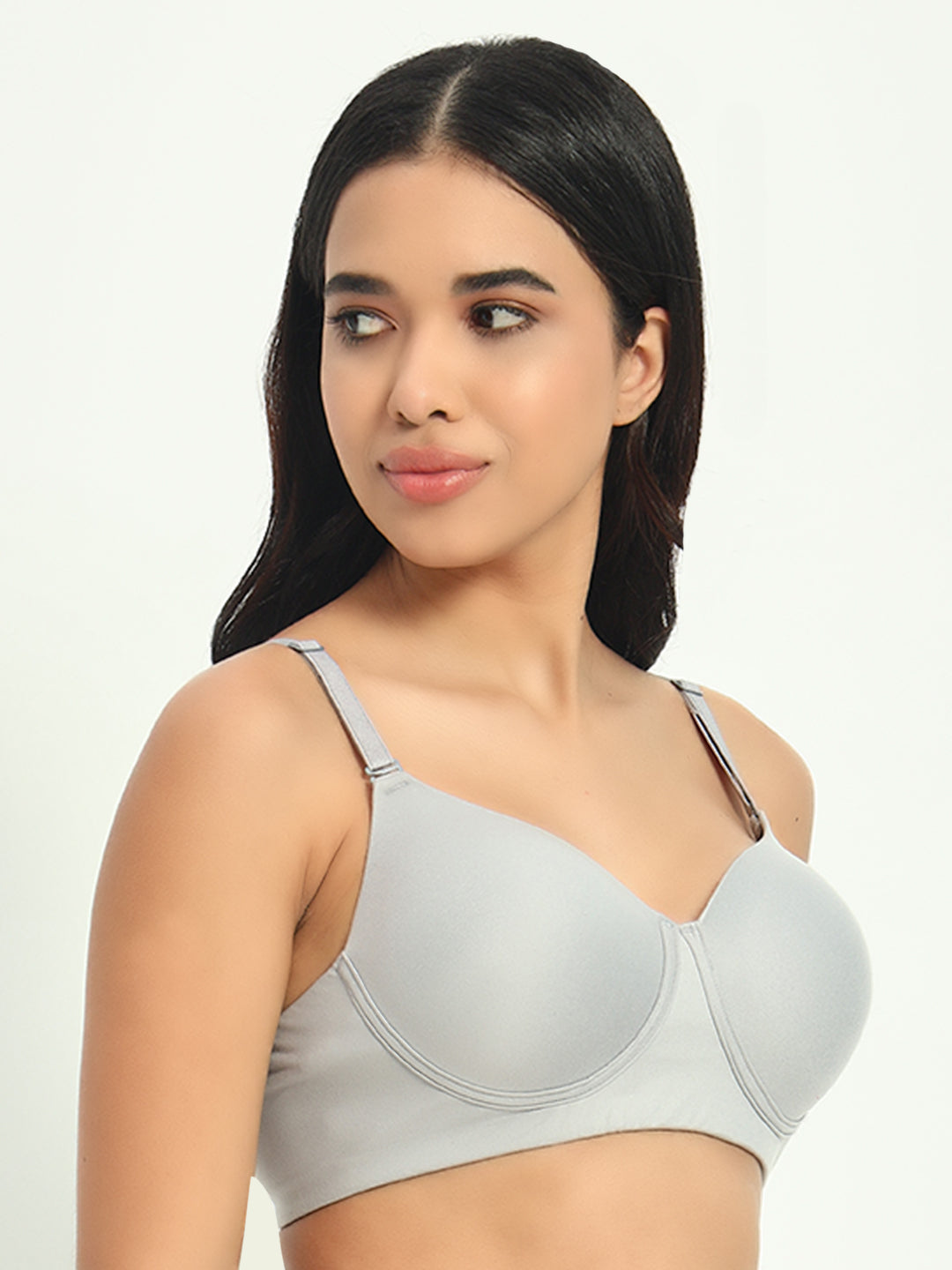 Seamless Ultra Smoothening Invisi Padded Wirefree Full Coverage T-Shirt Bra (ALICE)