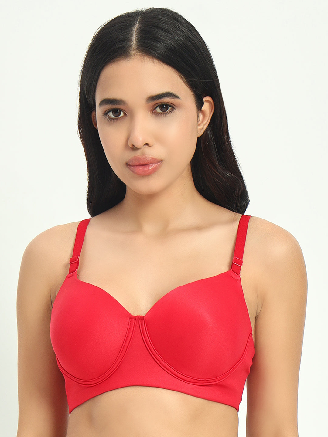 Seamless Ultra Smoothening Invisi Padded Wirefree Full Coverage T-Shirt Bra (ALICE)