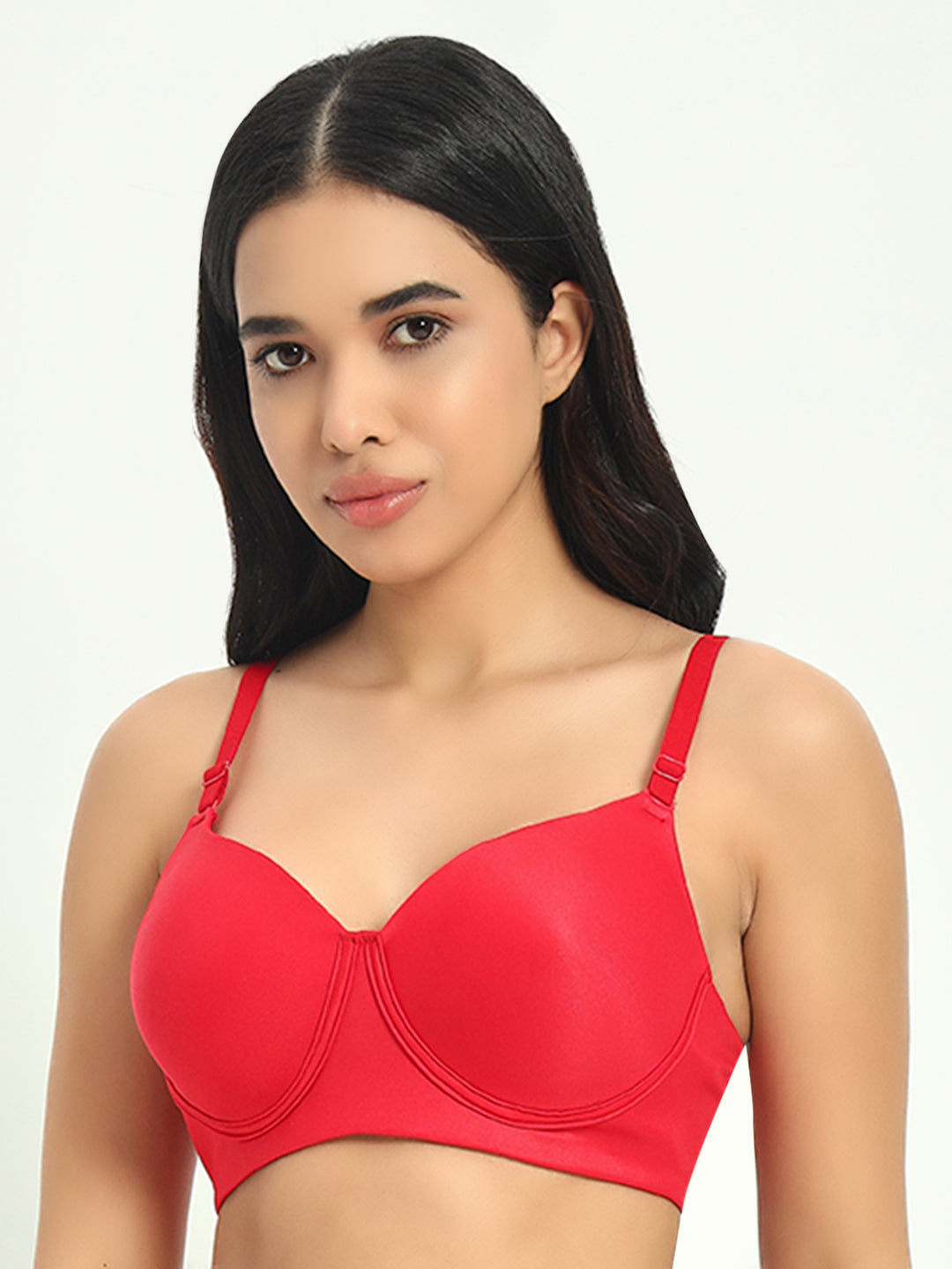 Seamless Ultra Smoothening Invisi Padded Wirefree Full Coverage T-Shirt Bra (ALICE)