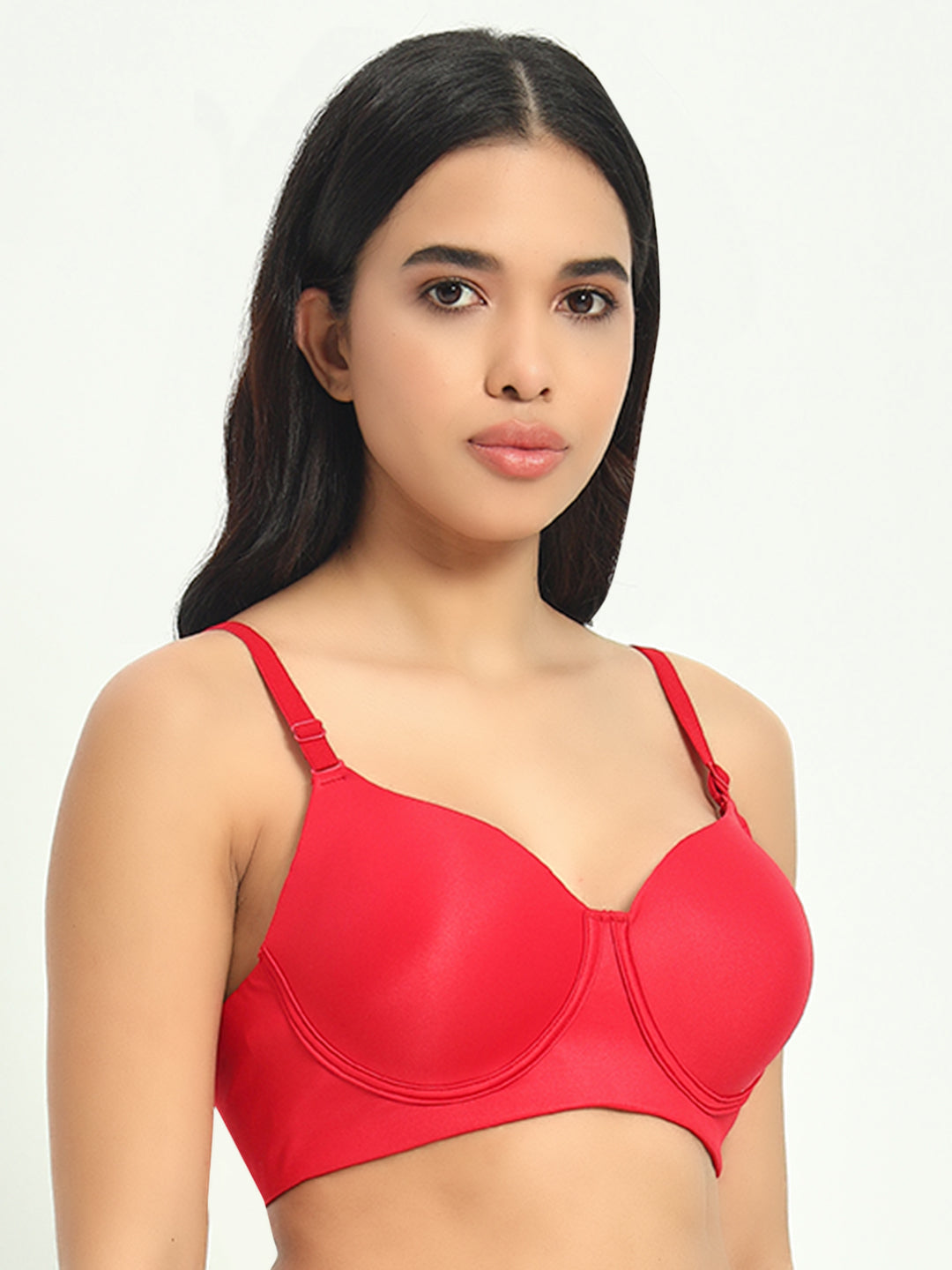 Seamless Ultra Smoothening Invisi Padded Wirefree Full Coverage T-Shirt Bra (ALICE)