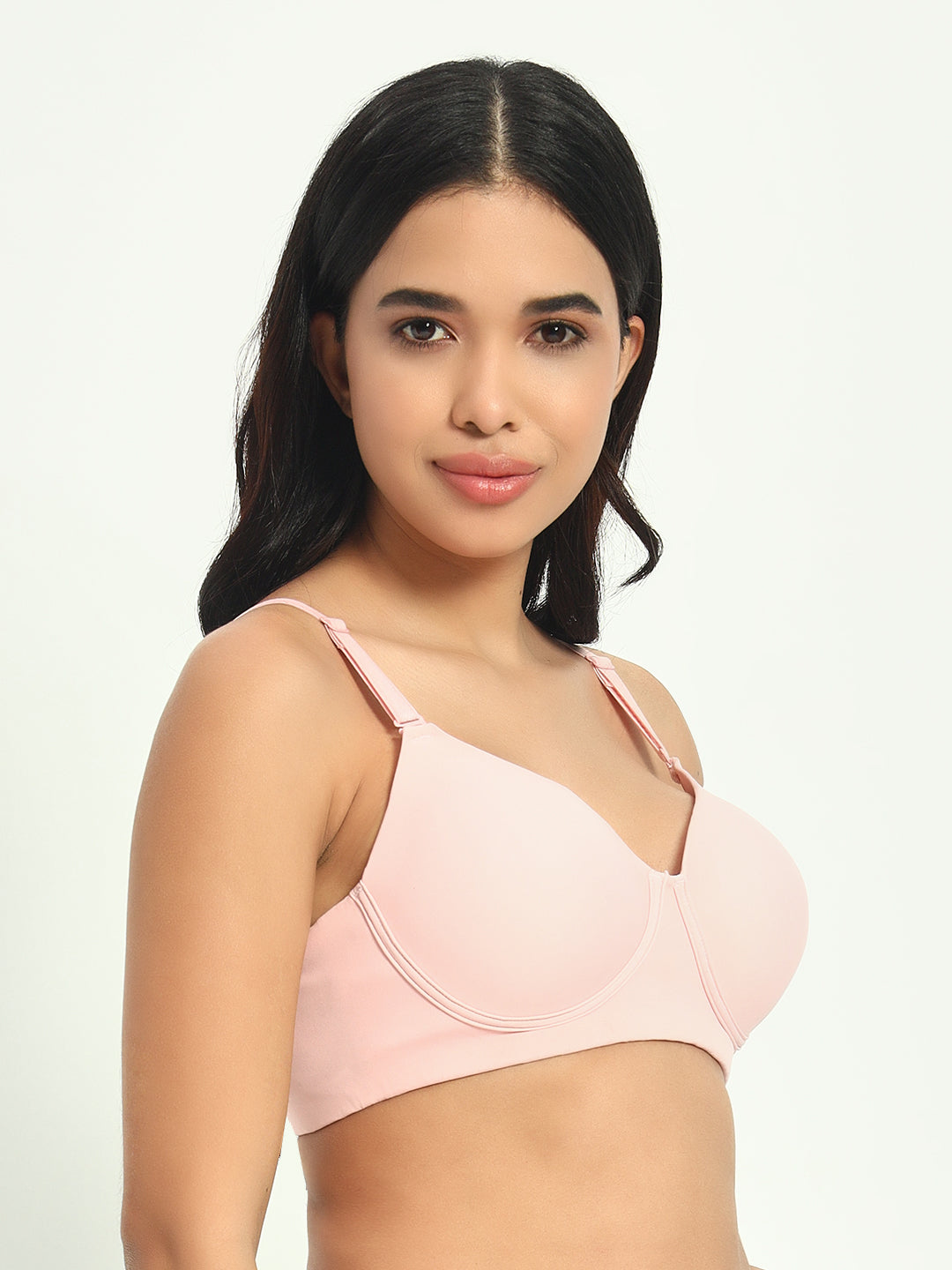 Seamless Ultra Smoothening Invisi Padded Wirefree Full Coverage T-Shirt Bra (ALICE)