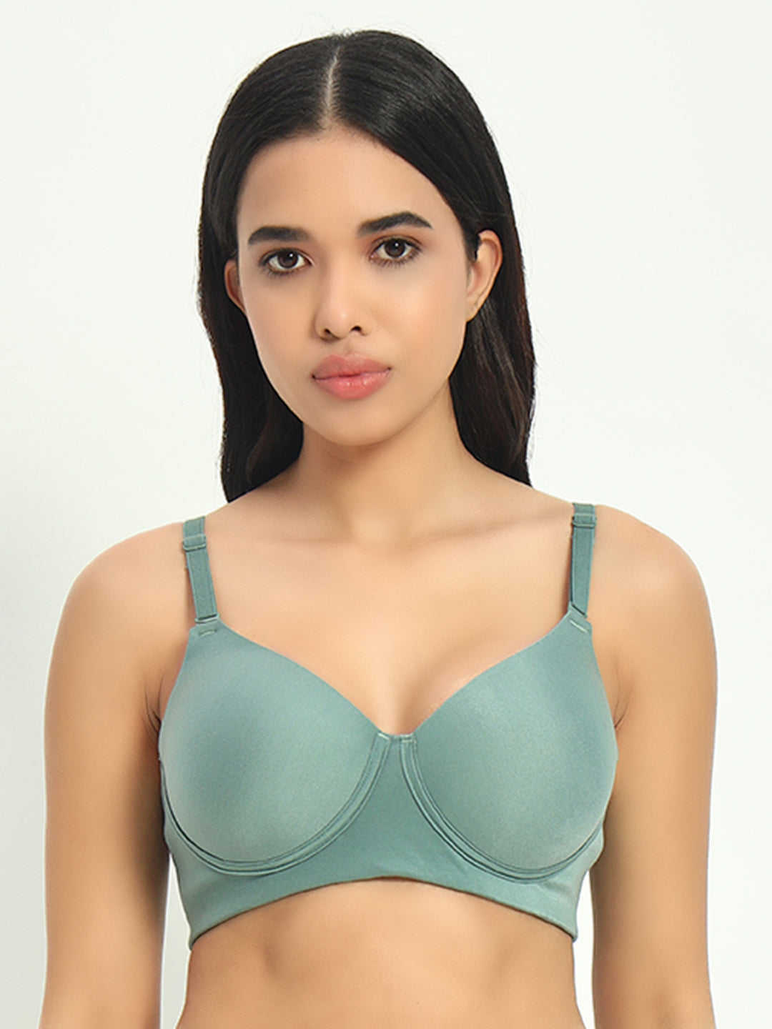 Seamless Ultra Smoothening Invisi Padded Wirefree Full Coverage T-Shirt Bra (ALICE)