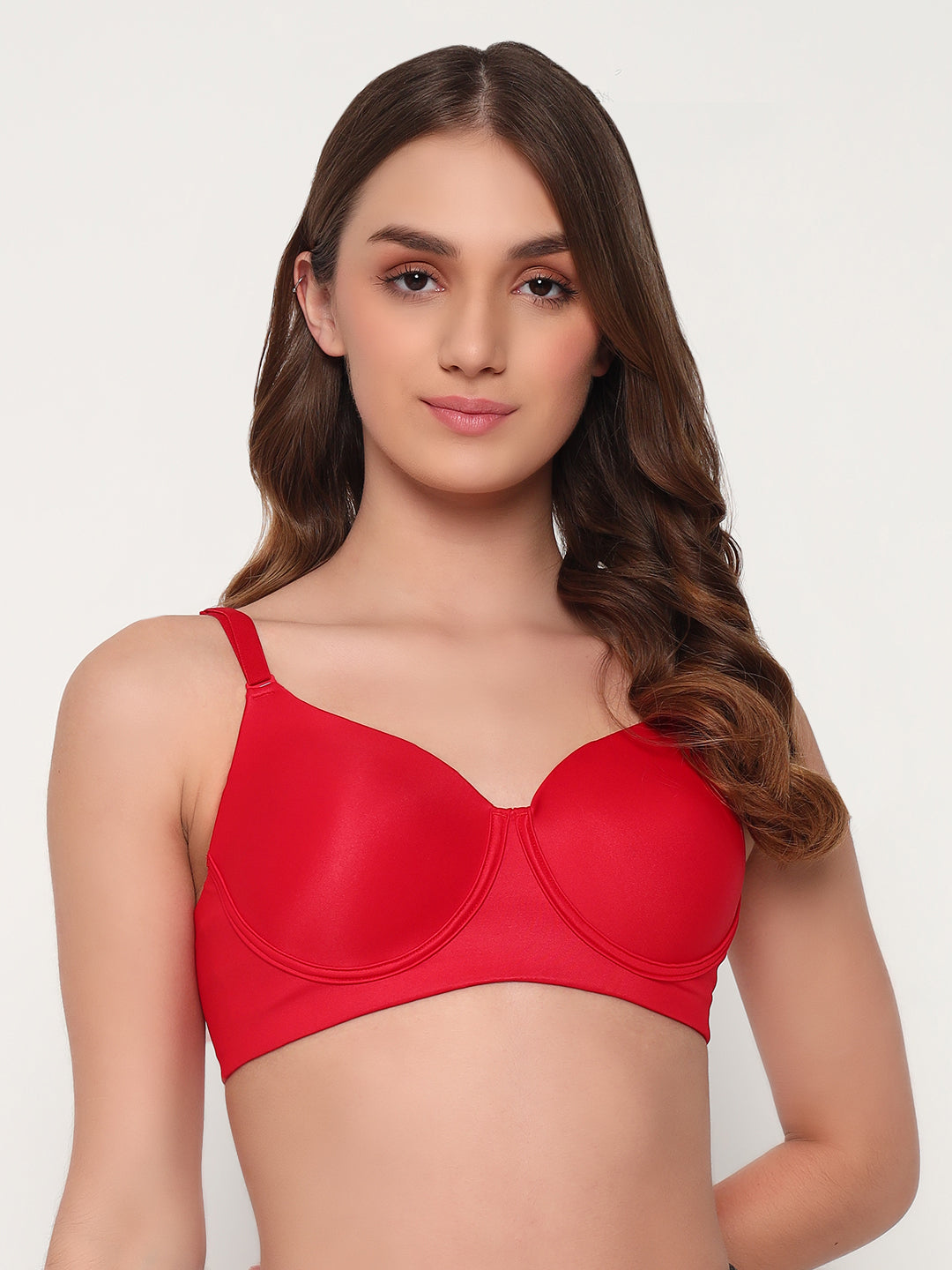 Seamless Ultra Smoothening Invisi Padded Wirefree Full Coverage T-Shirt Bra (ALICE)