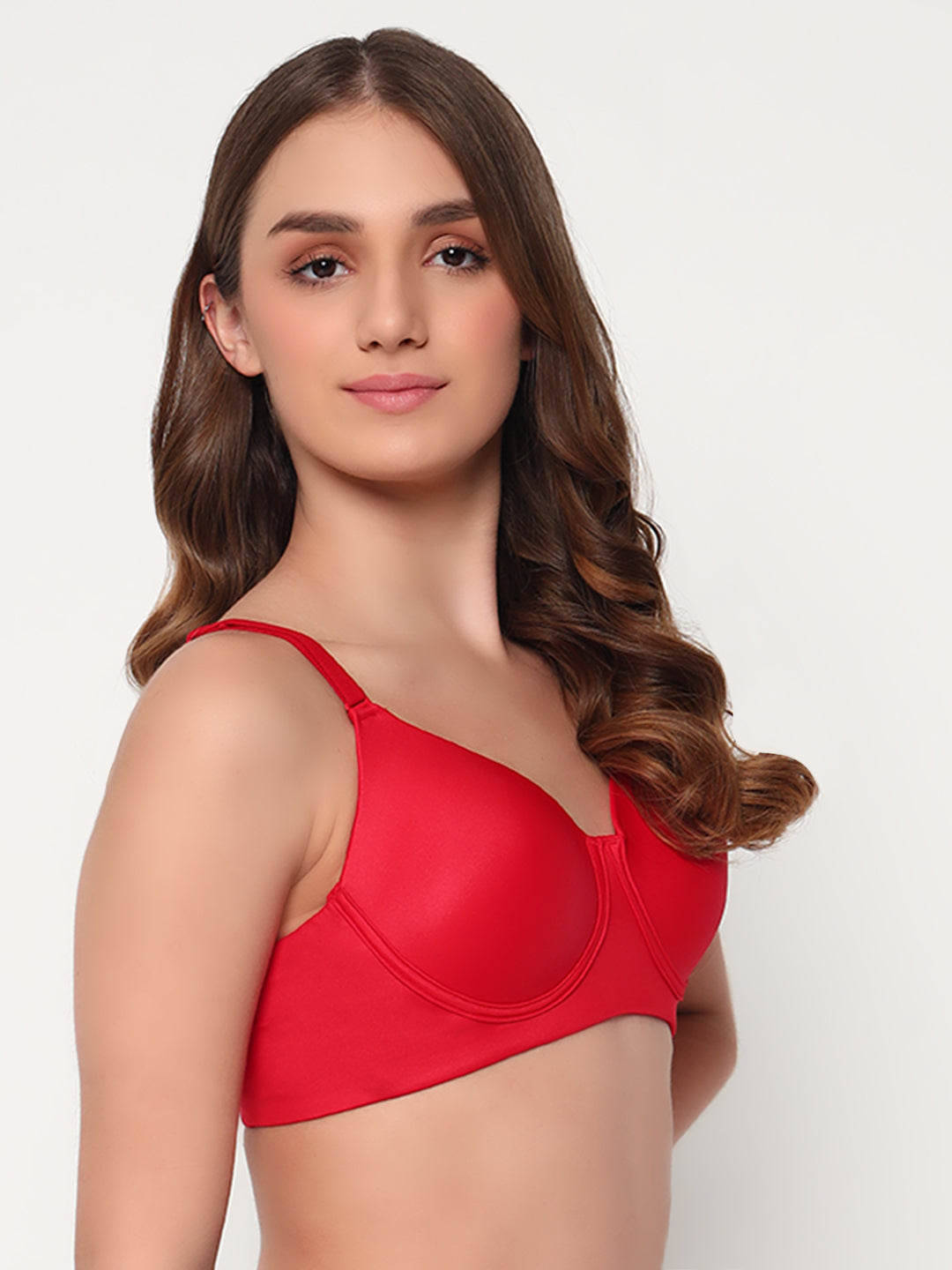 Seamless Ultra Smoothening Invisi Padded Wirefree Full Coverage T-Shirt Bra (ALICE)