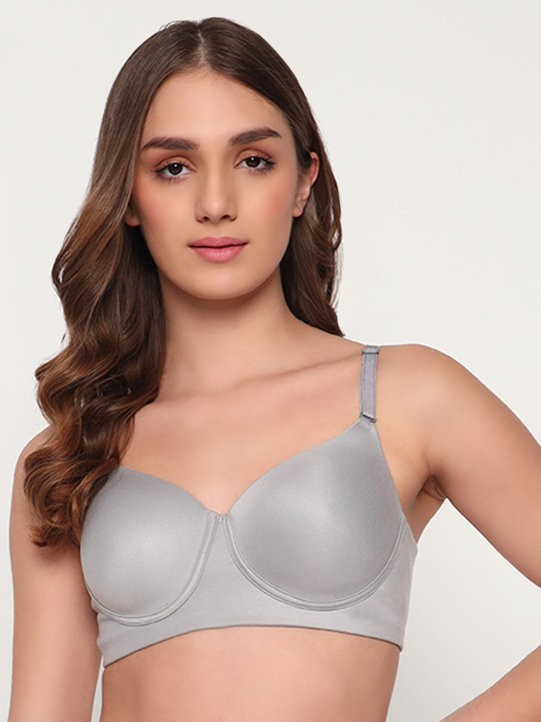 Seamless Ultra Smoothening Invisi Padded Wirefree Full Coverage T-Shirt Bra (ALICE)