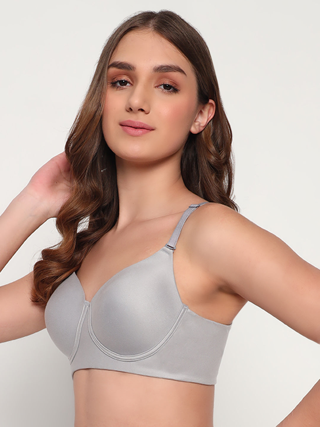 Seamless Ultra Smoothening Invisi Padded Wirefree Full Coverage T-Shirt Bra (ALICE)