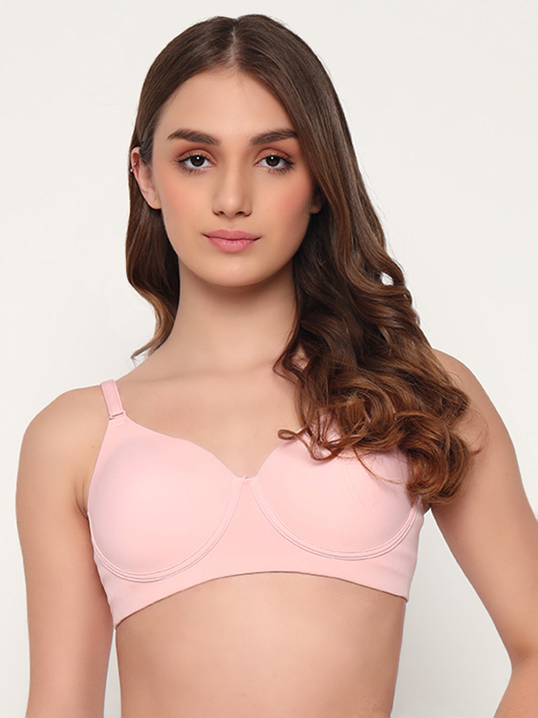 Seamless Ultra Smoothening Invisi Padded Wirefree Full Coverage T-Shirt Bra (ALICE)