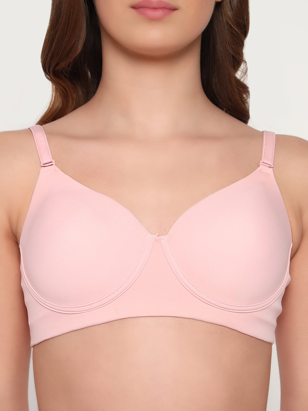 Seamless Ultra Smoothening Invisi Padded Wirefree Full Coverage T-Shirt Bra (ALICE)