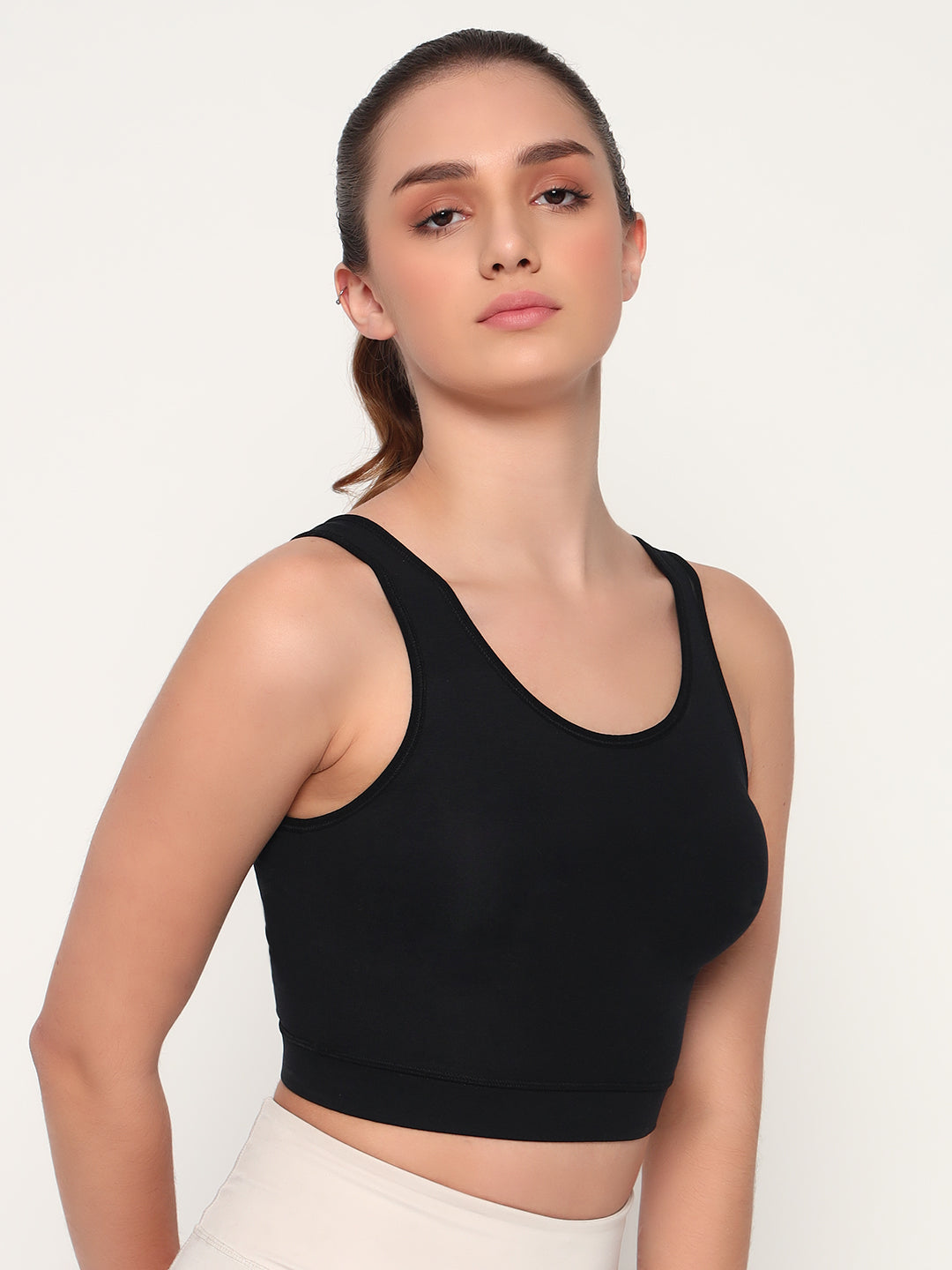 Yoga Long Line Workout Sports Bra 1210