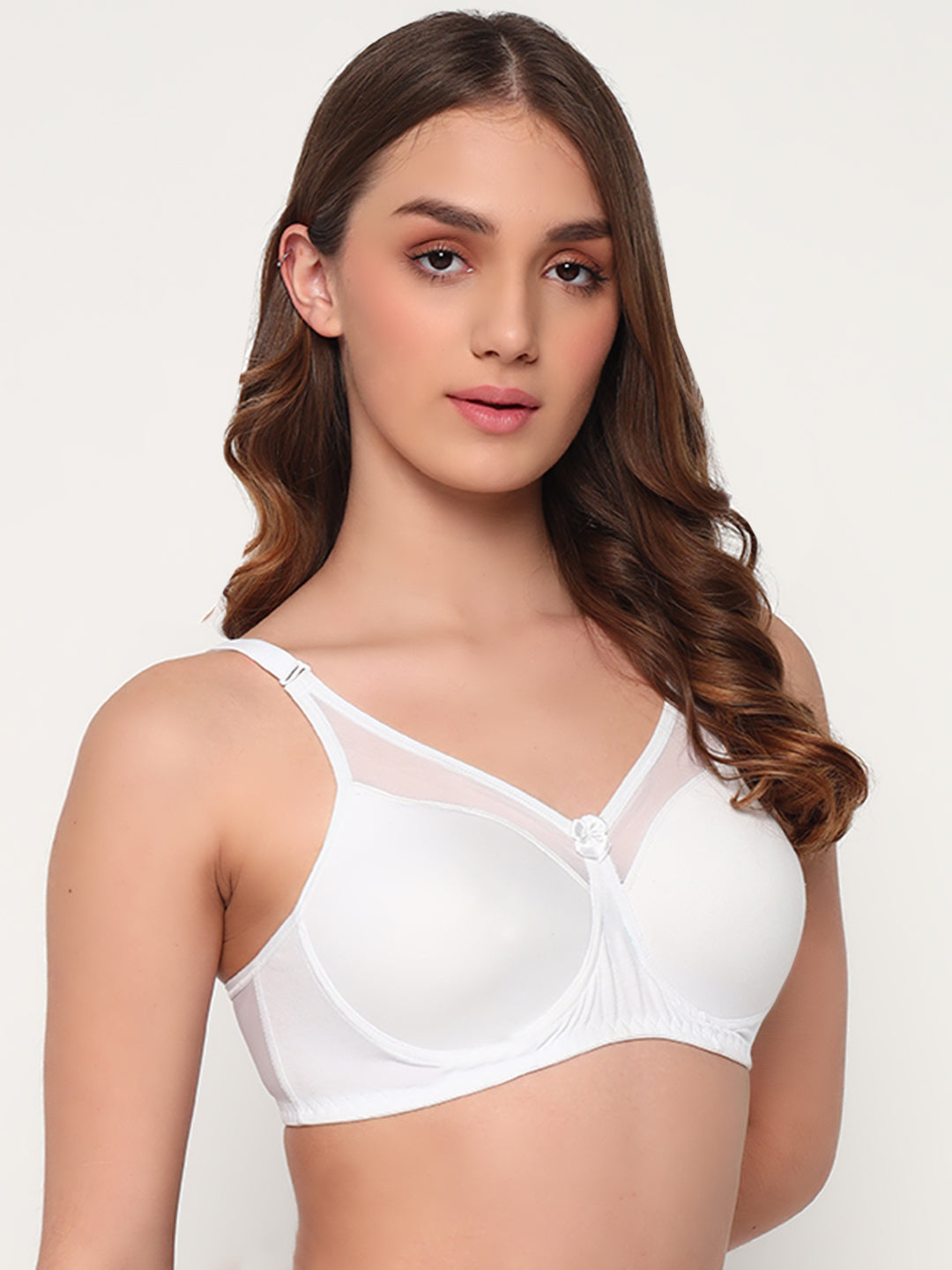 New Stylish Seamless Padded with Net Bra (ARDEN)