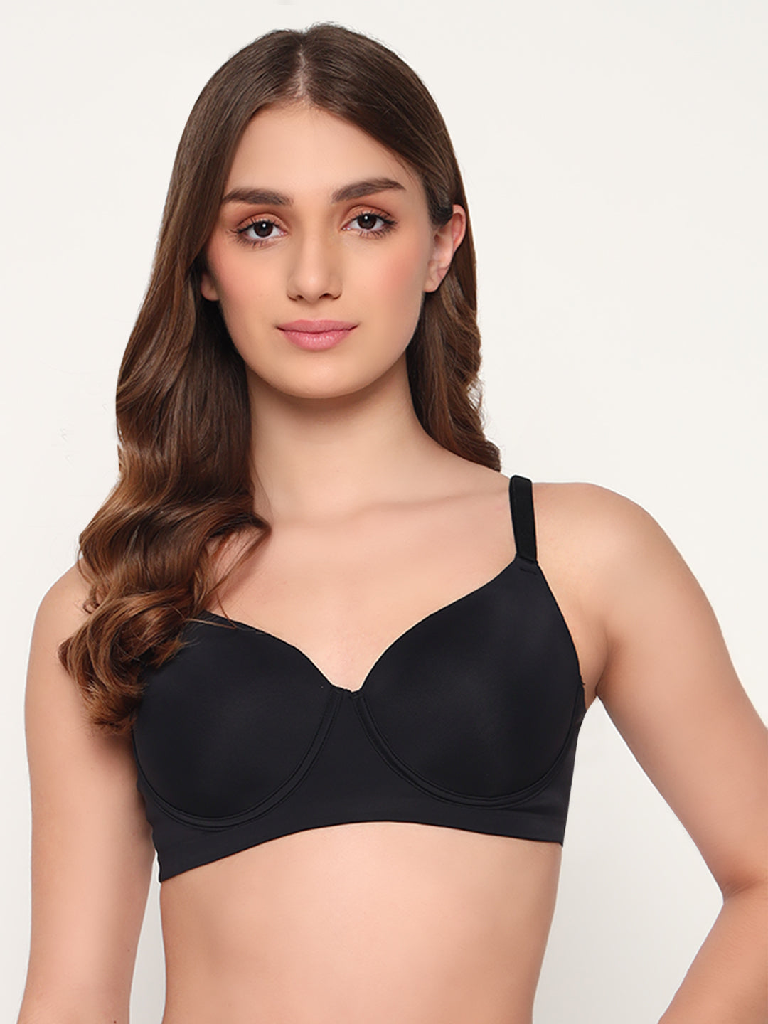 Seamless Ultra Smoothening Invisi Padded Wirefree Full Coverage T-Shirt Bra (ALICE)