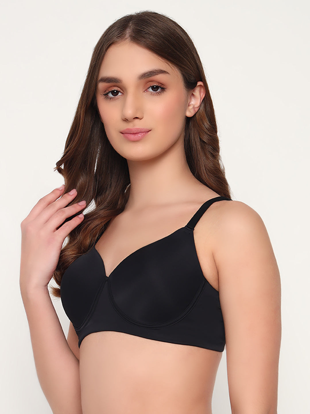 Seamless Ultra Smoothening Invisi Padded Wirefree Full Coverage T-Shirt Bra (ALICE)