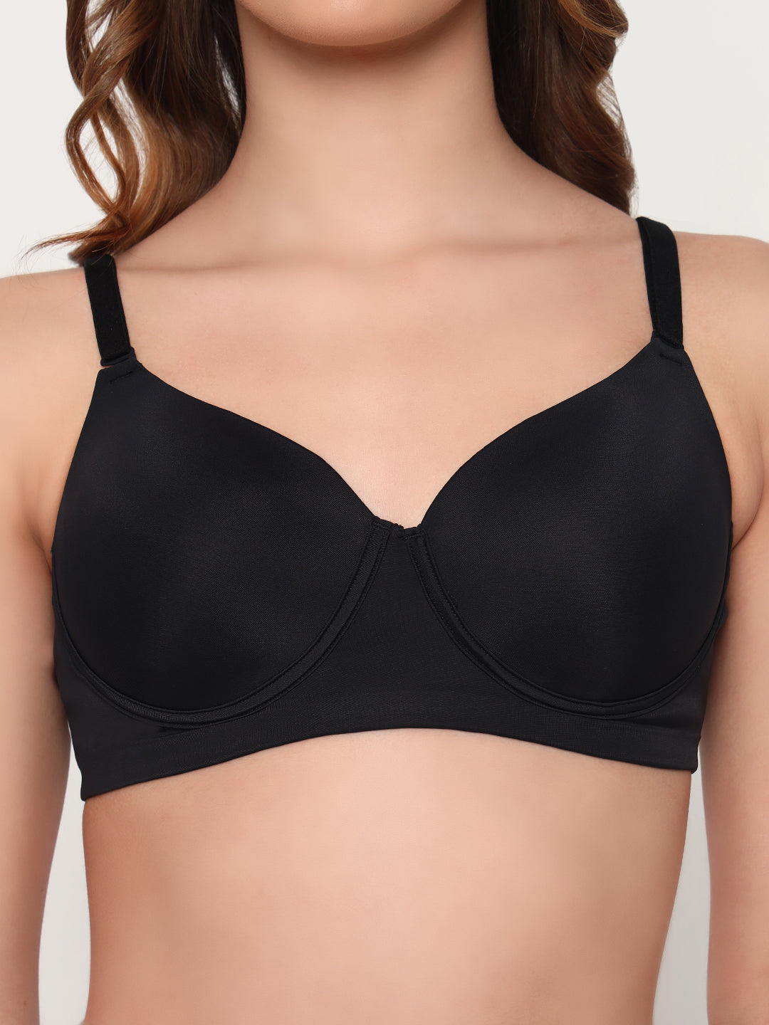 Seamless Ultra Smoothening Invisi Padded Wirefree Full Coverage T-Shirt Bra (ALICE)